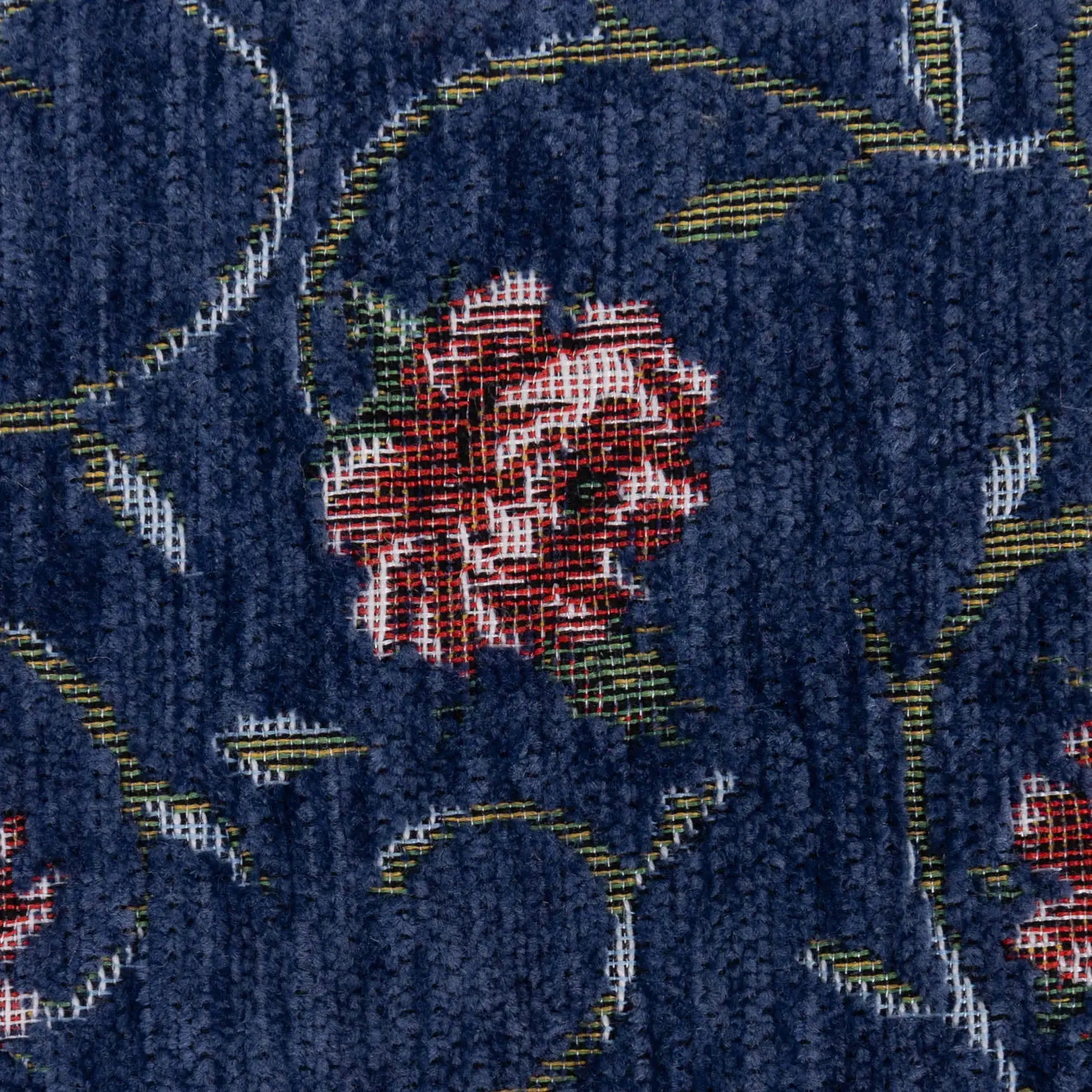 Climbing Rose Blue Passport Cover of America  details