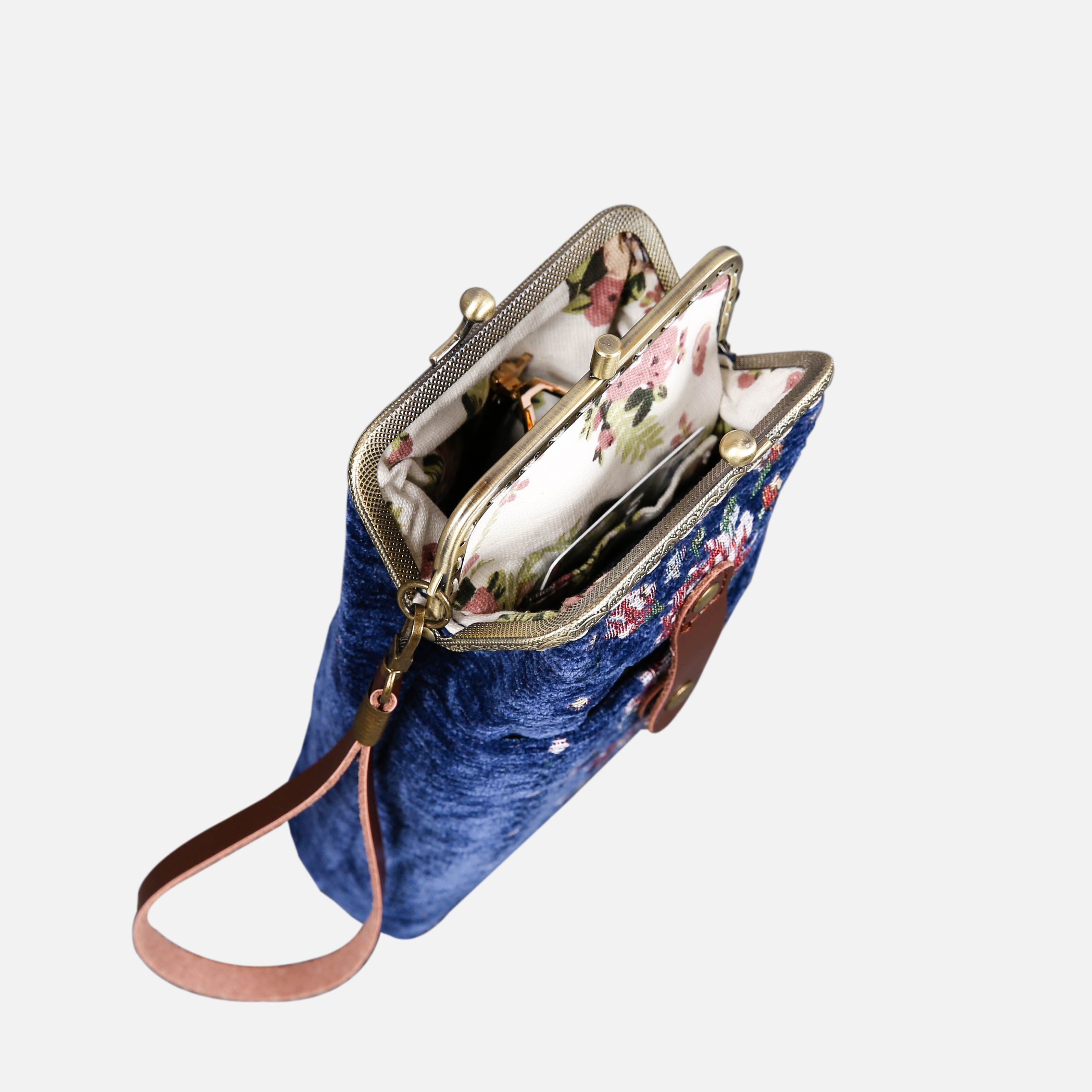 Climbing Rose Blue Series Carpet Phone Case Carpetbag of America Rose Trail opening
