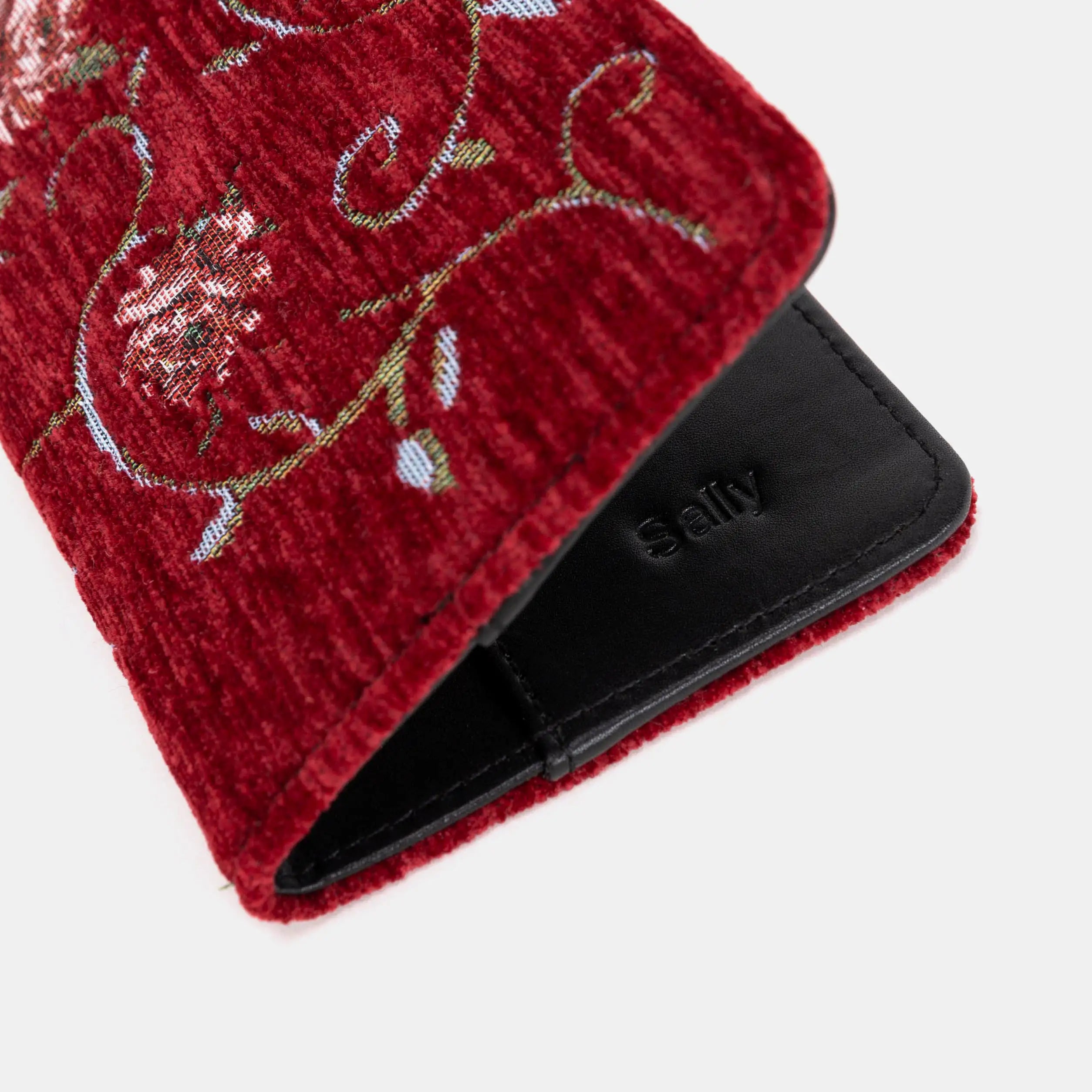 Climbing Rose Red Checkbook Cover of America bottom