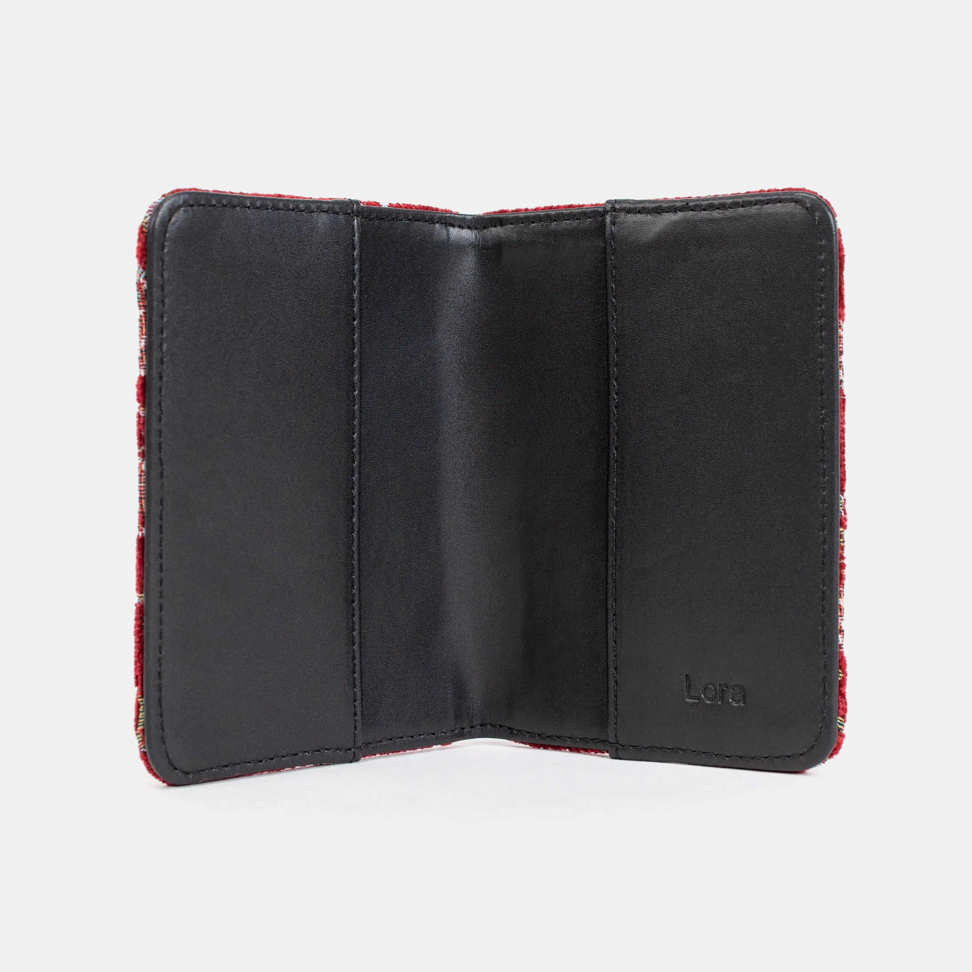 Climbing Rose Red Passport Cover of America inside
