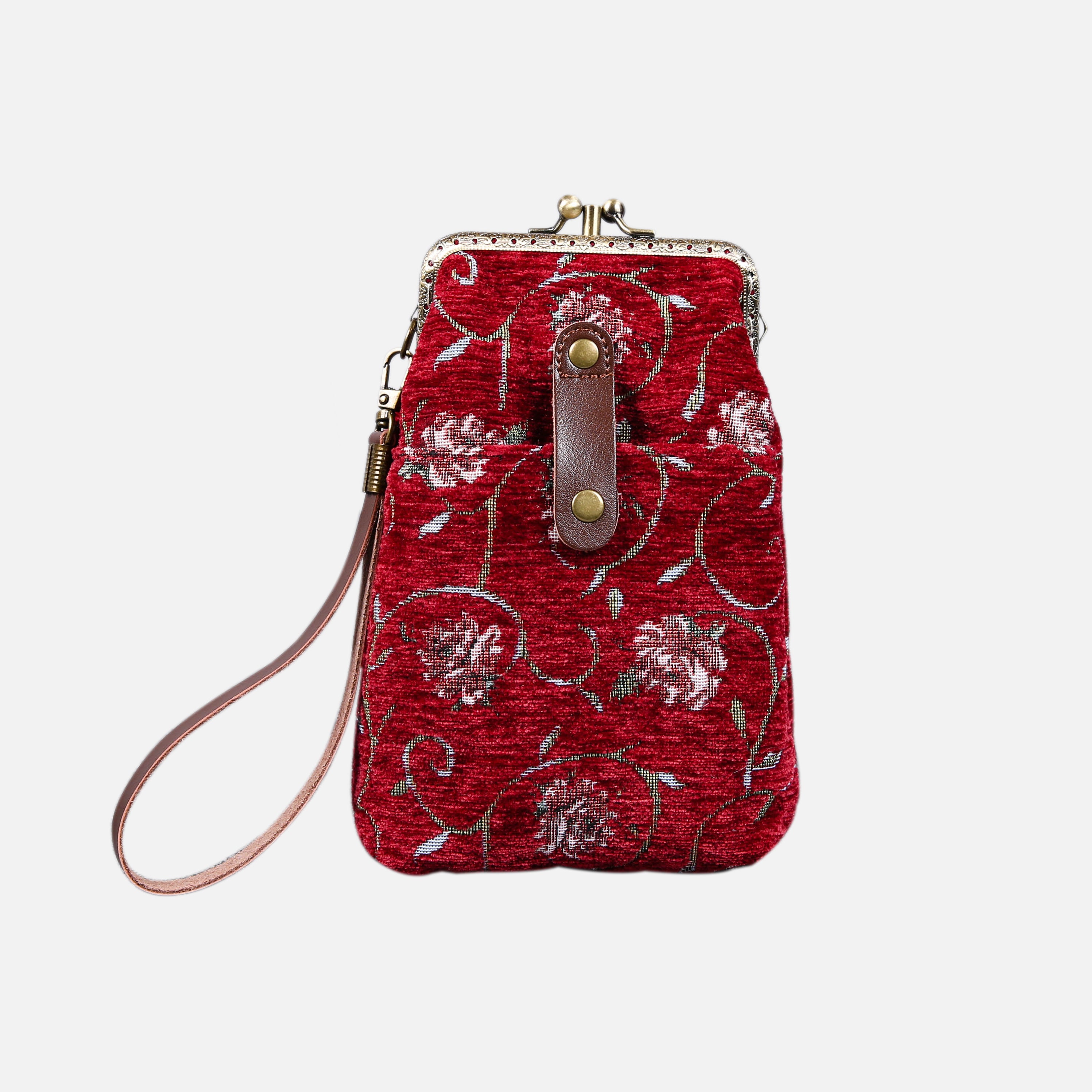 Climbing Rose Red Series Carpet Phone Case Carpetbag of America Climbing Rose front