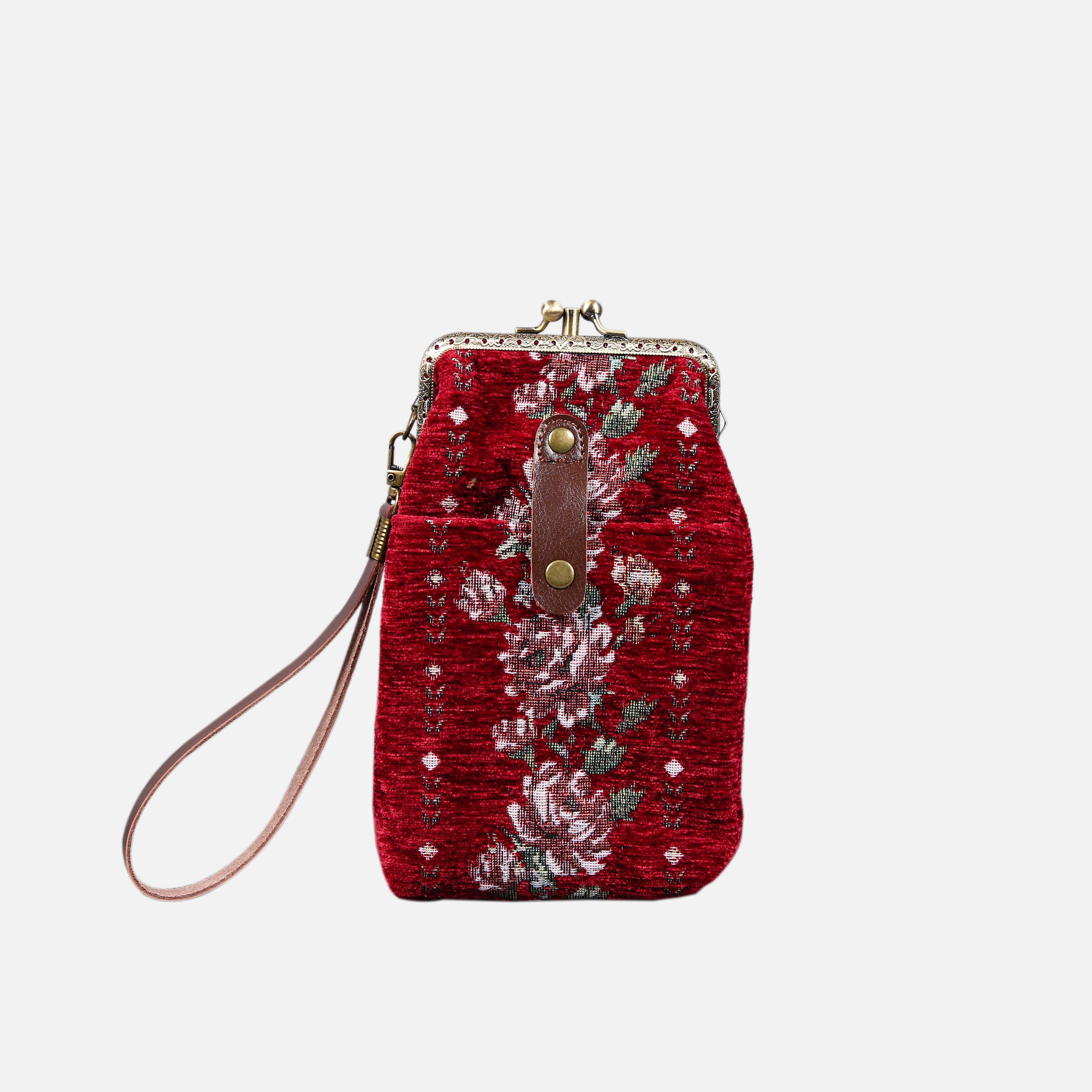 Climbing Rose Red Series Carpet Phone Case Carpetbag of America Rose Trail front