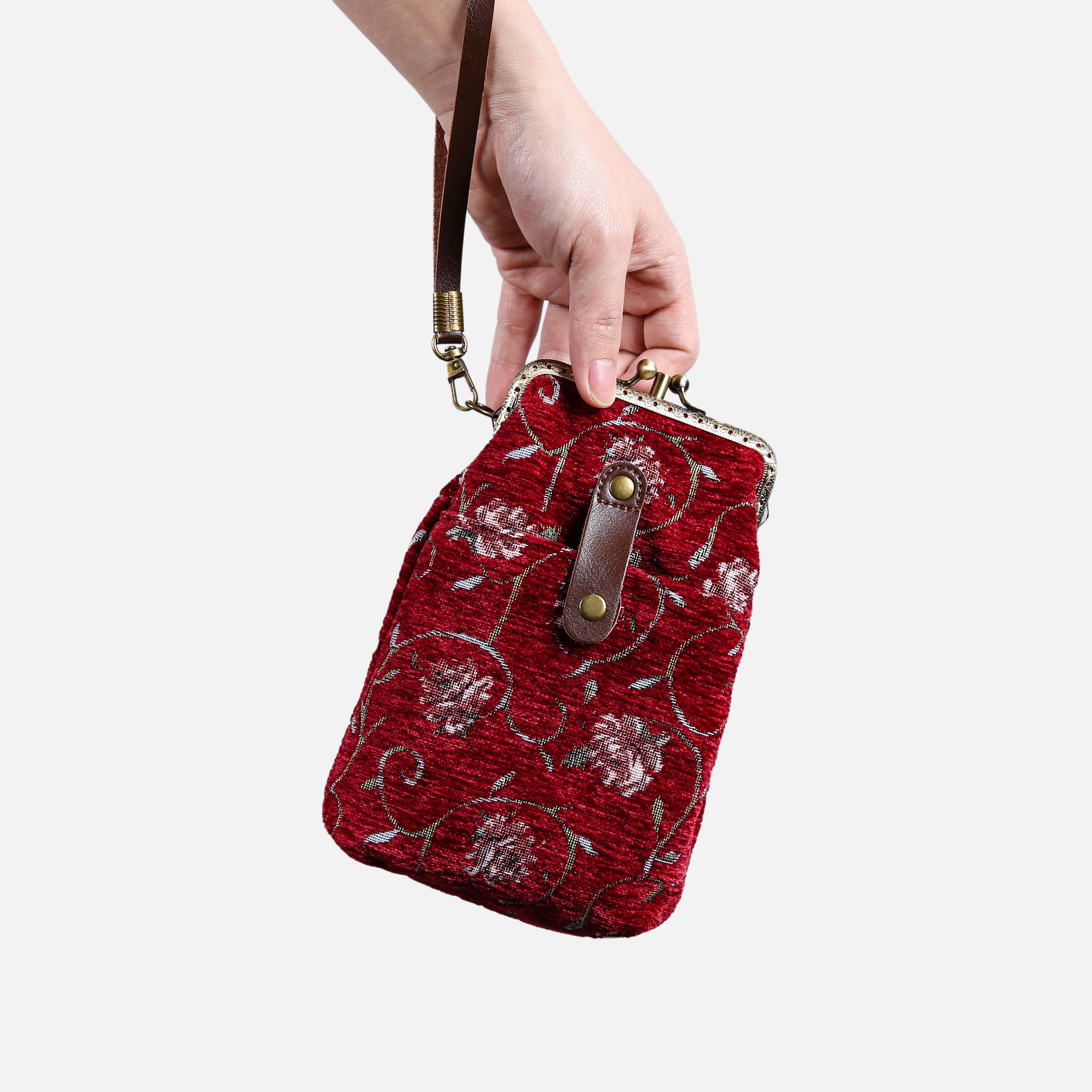 Climbing Rose Red Series Carpet Phone Case Carpetbag of America Climbing Rose