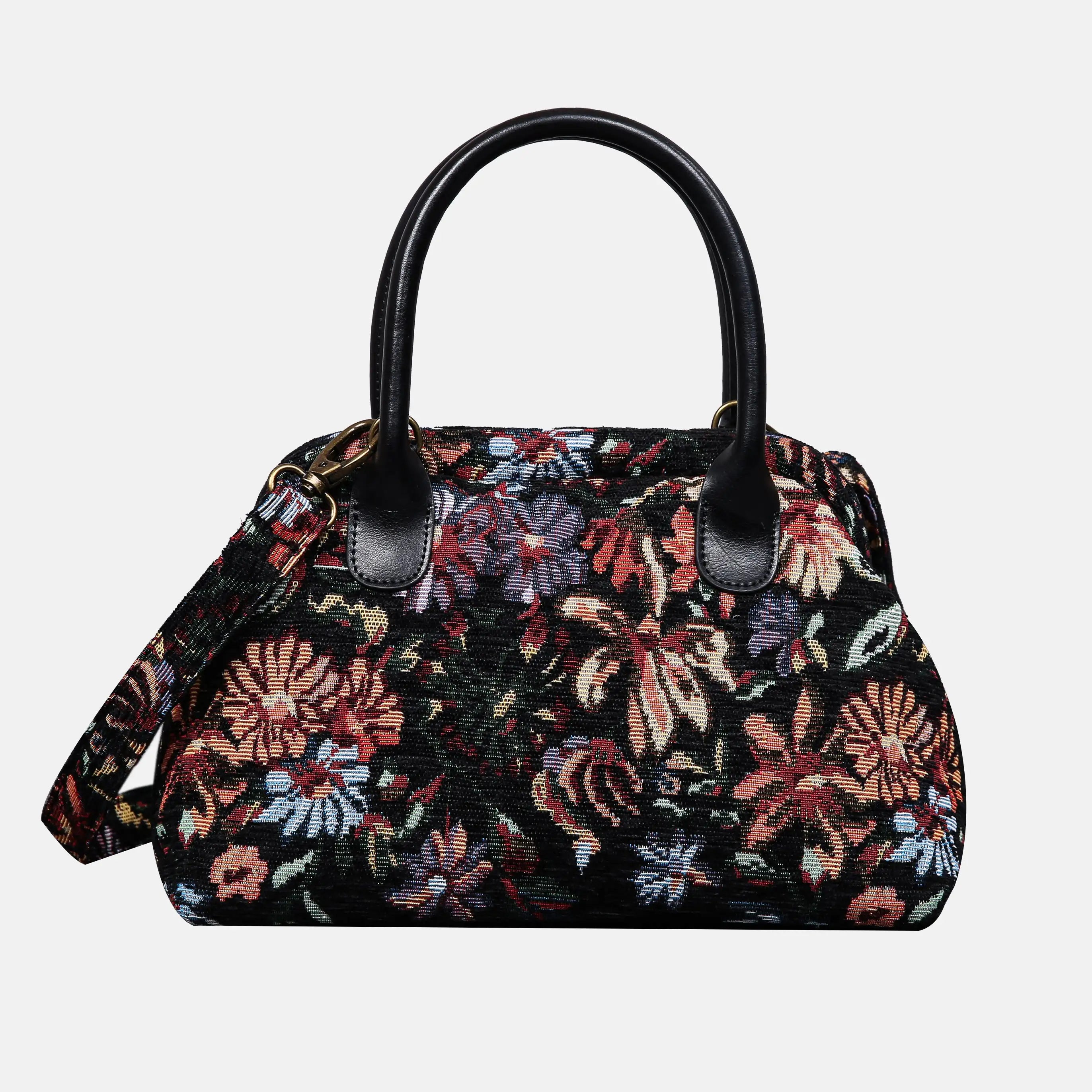 Colorful Cosmos Carpet Satchel carpet bag MCW Handmade of America main