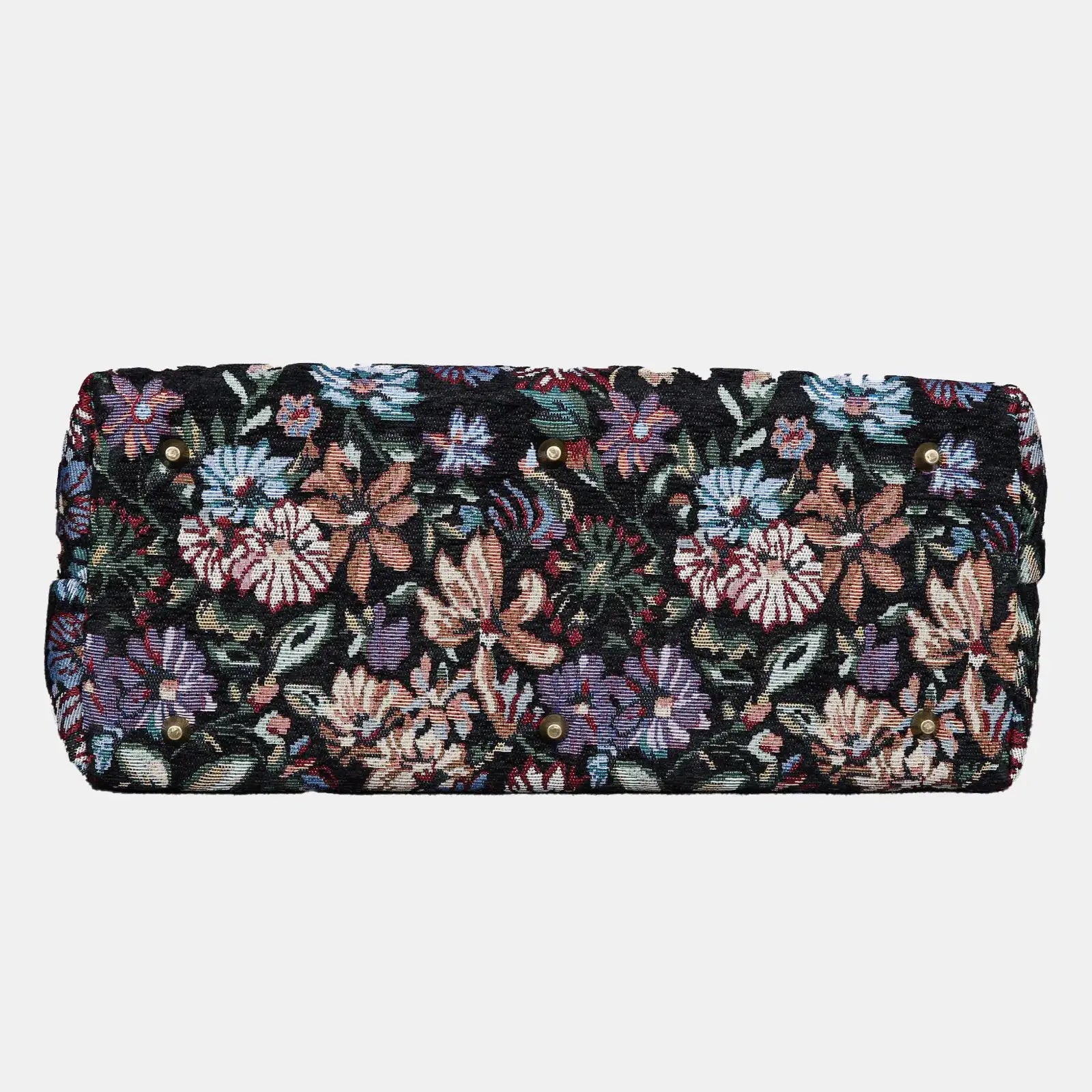 Colorful Cosmos Mary Poppins Weekender Carpetbag of America bottom