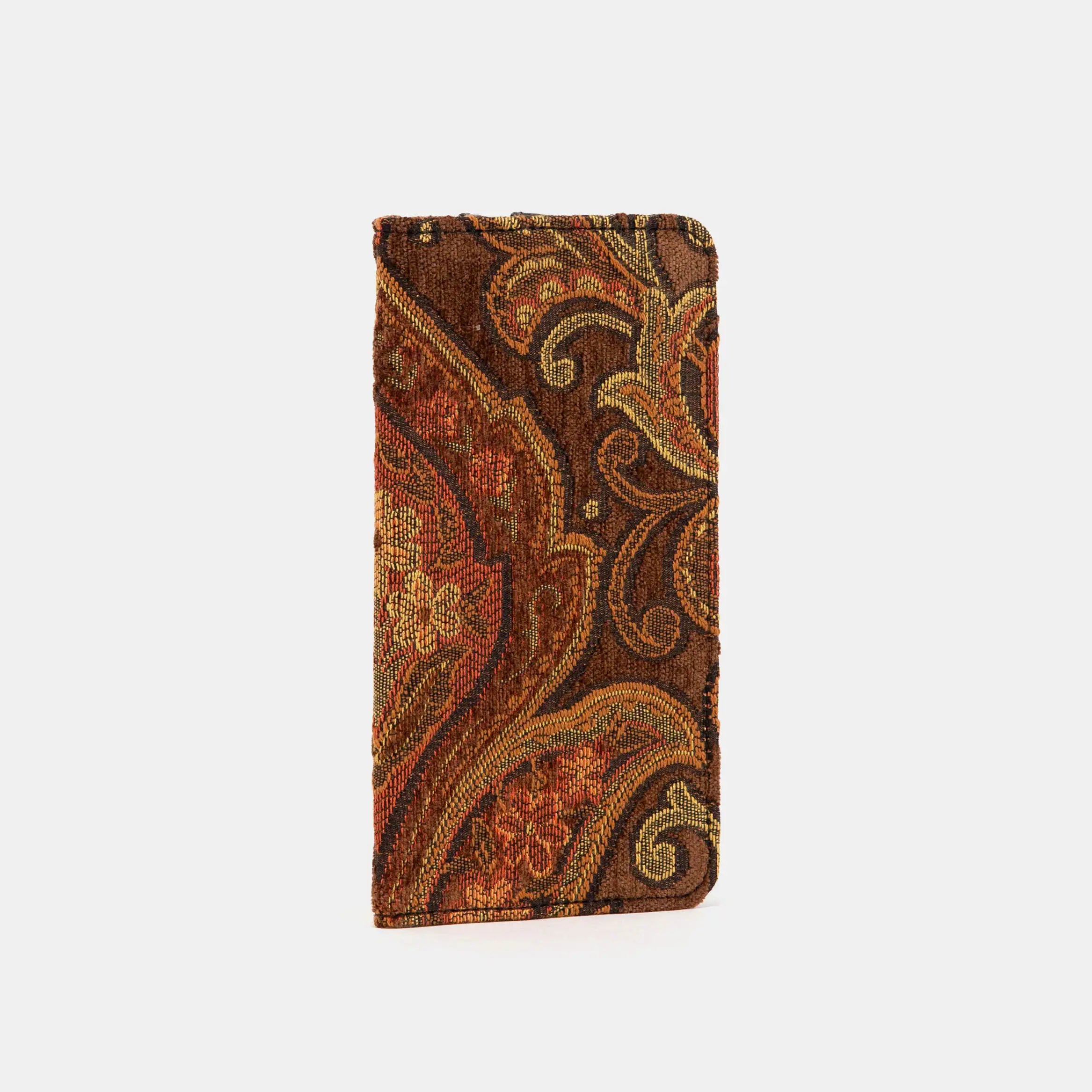 Damask D. Brown Checkbook Cover of America  front