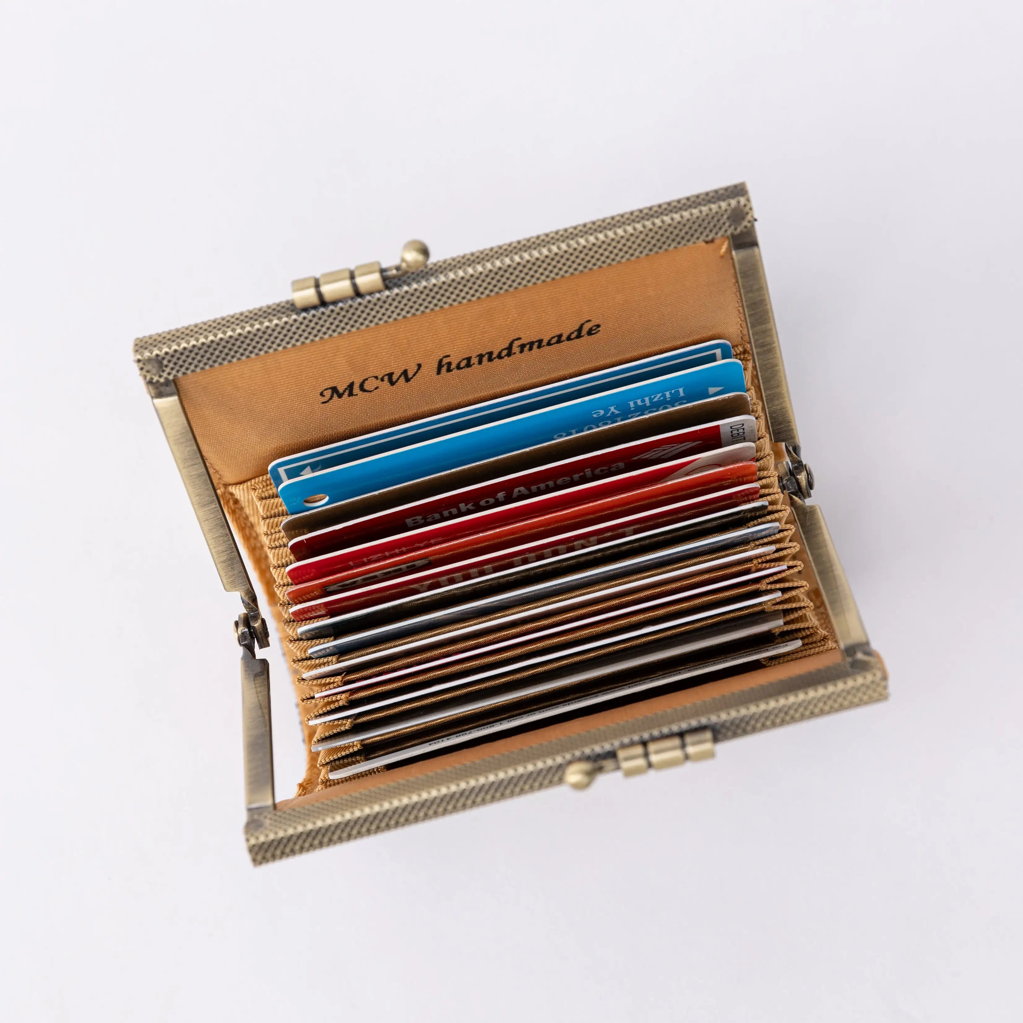 Eternal Elegance Black Card Wallet  of America 17 in use