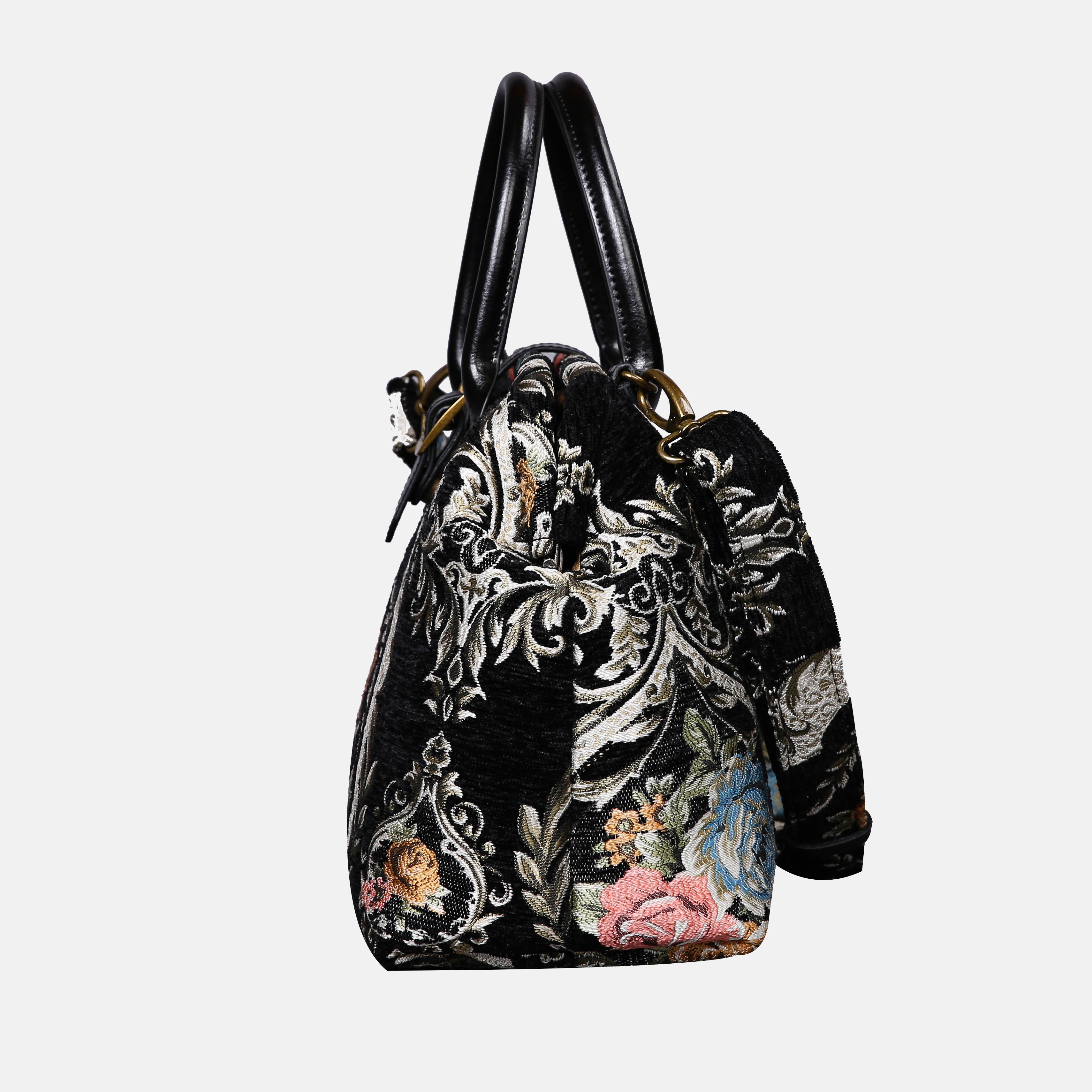 Eternal Elegance Carpet Handbag Purse carpet bag MCW Handmade of America side