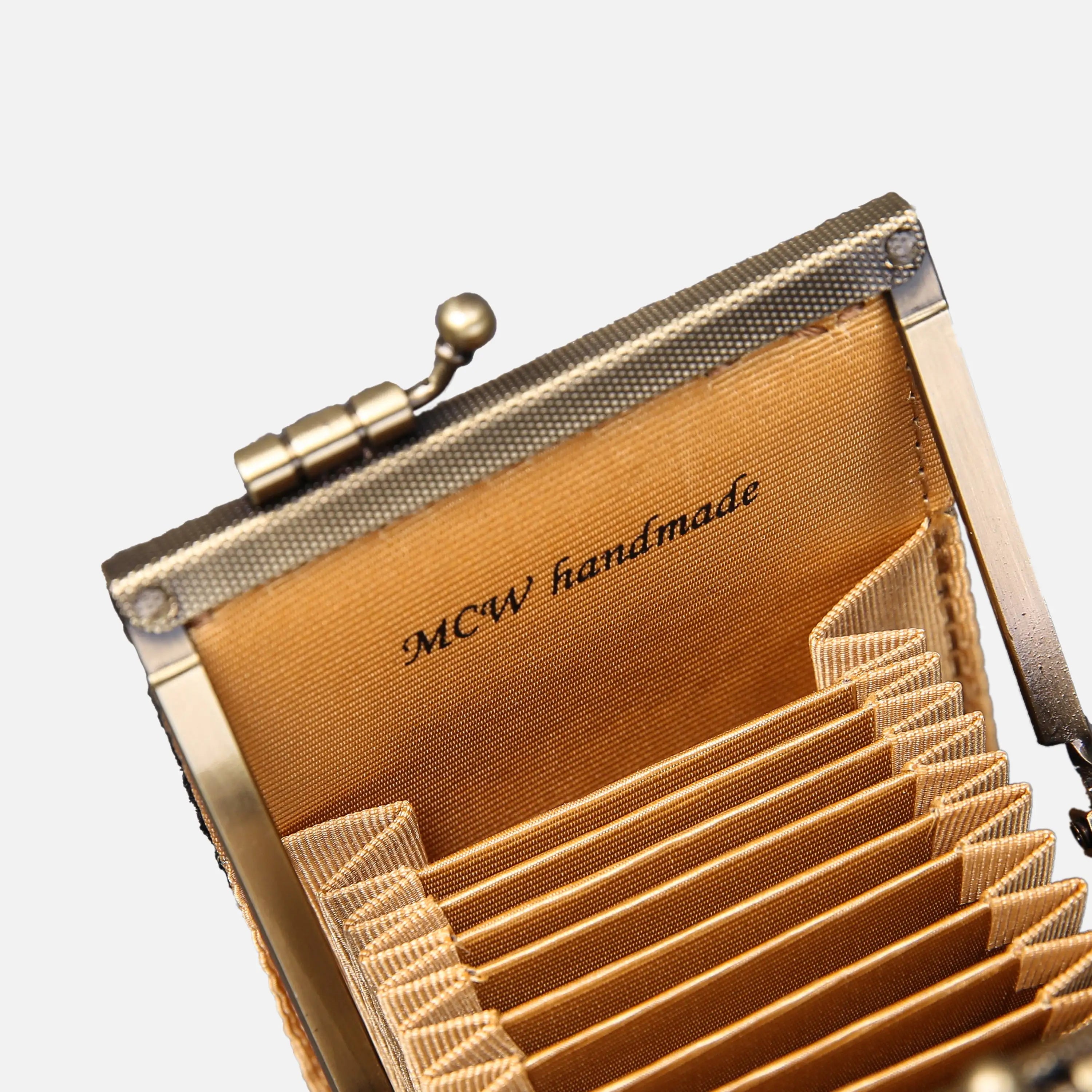 Floral Black Card Wallet  of America logo