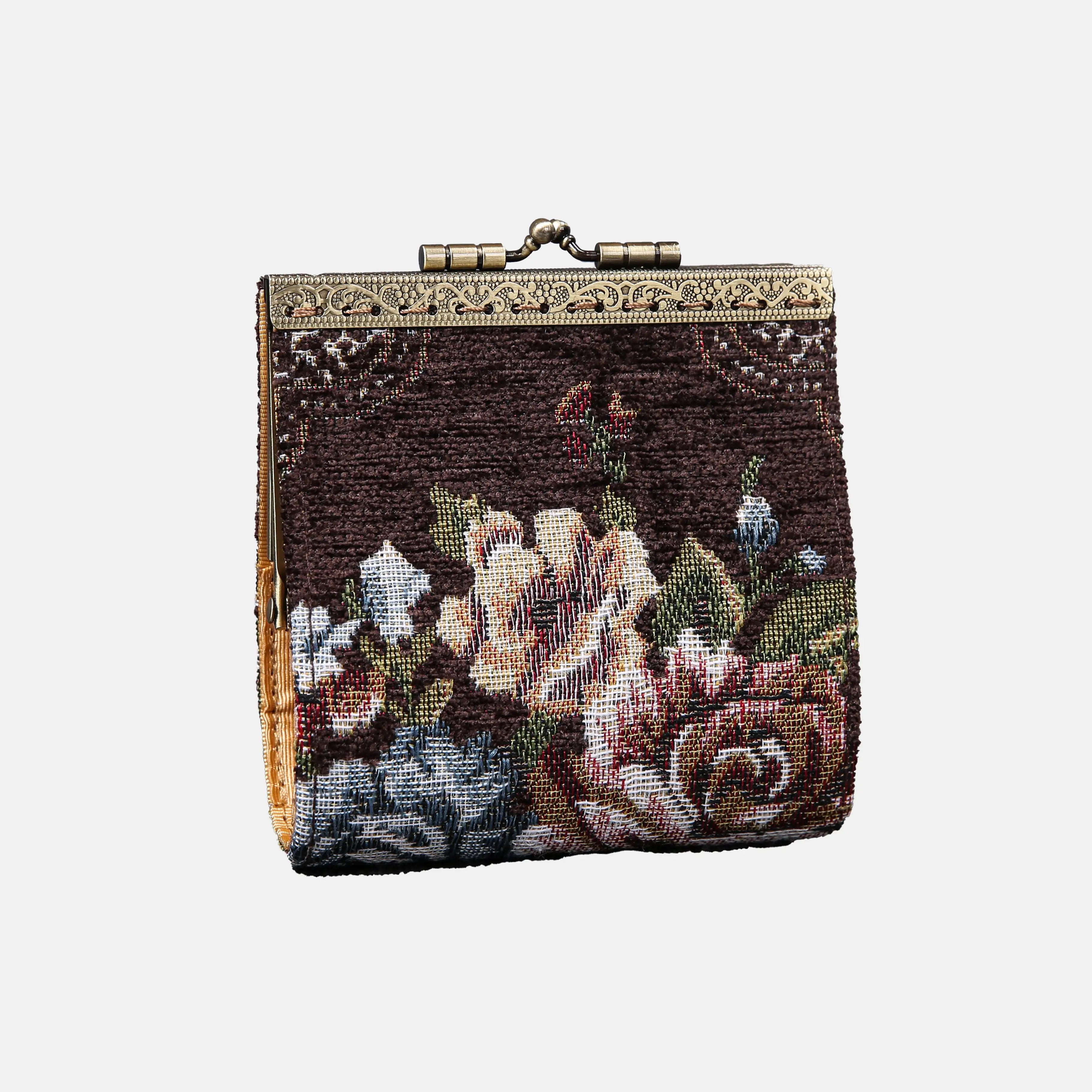 Floral Coffee Card Wallet  of America 17 slots main