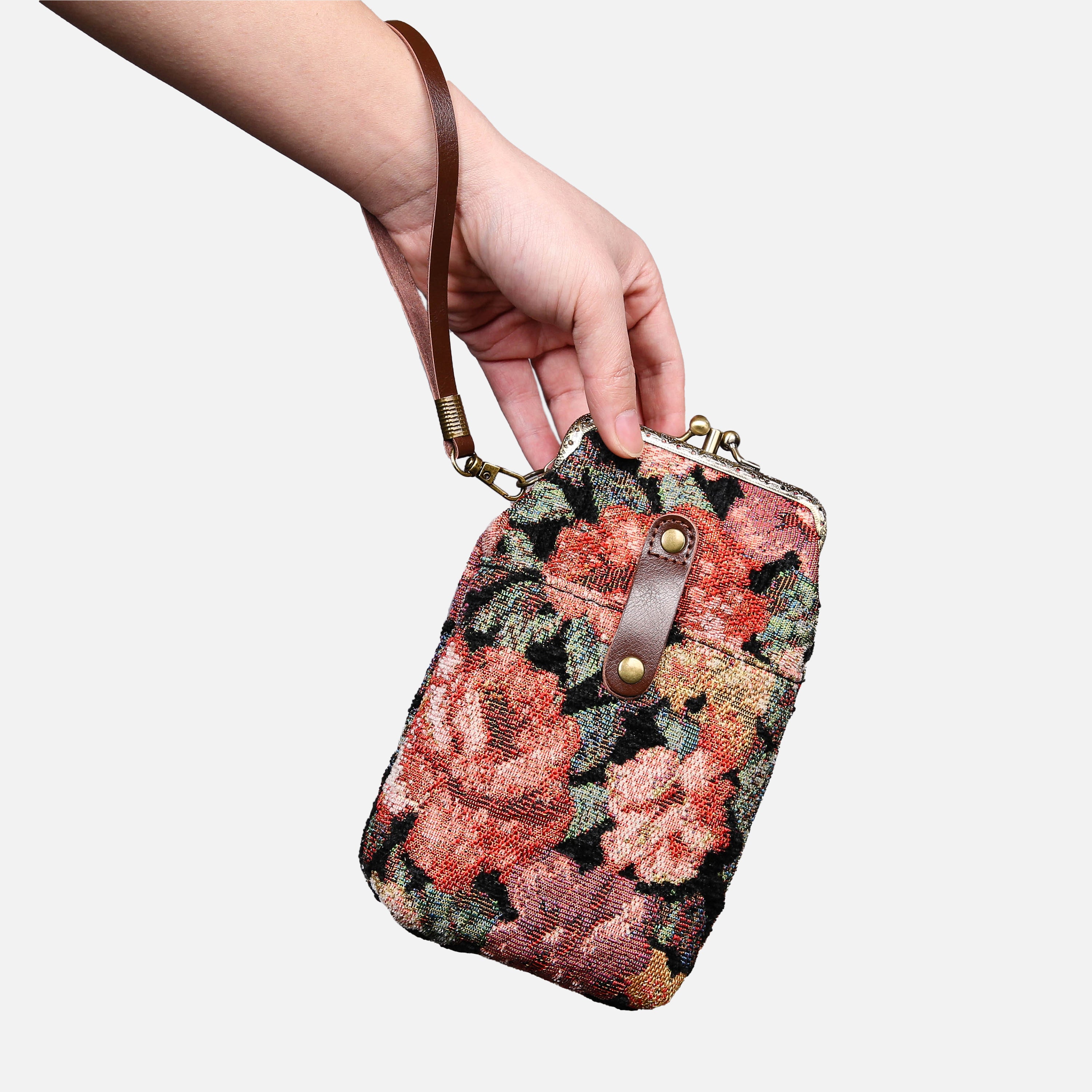 Floral Rose Carpet Phone Case Carpetbag of America main