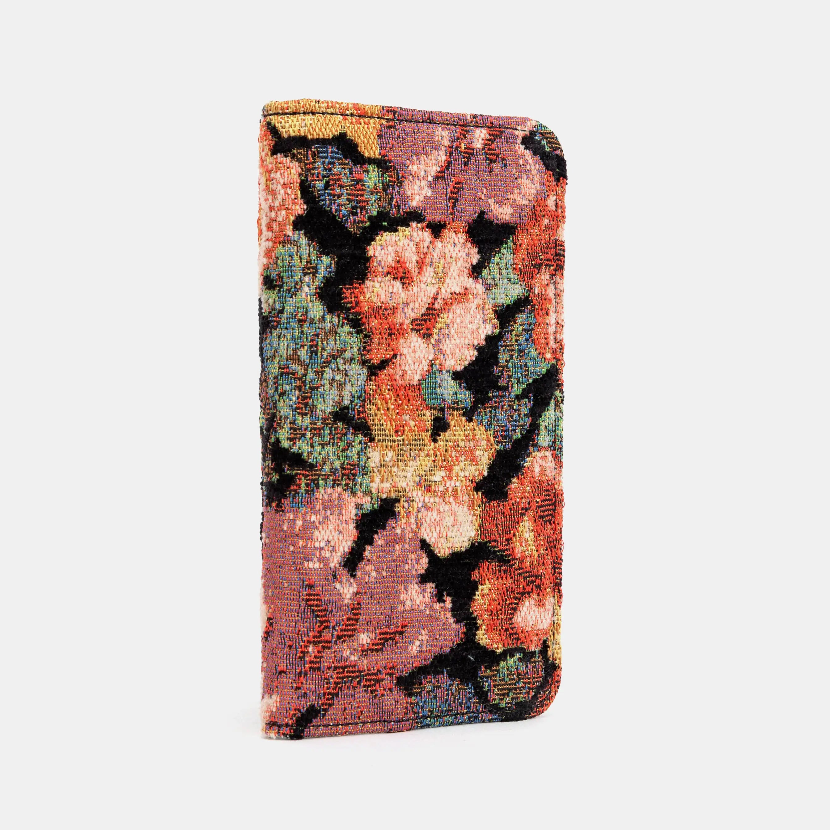 Floral Rose Checkbook Cover of America side front