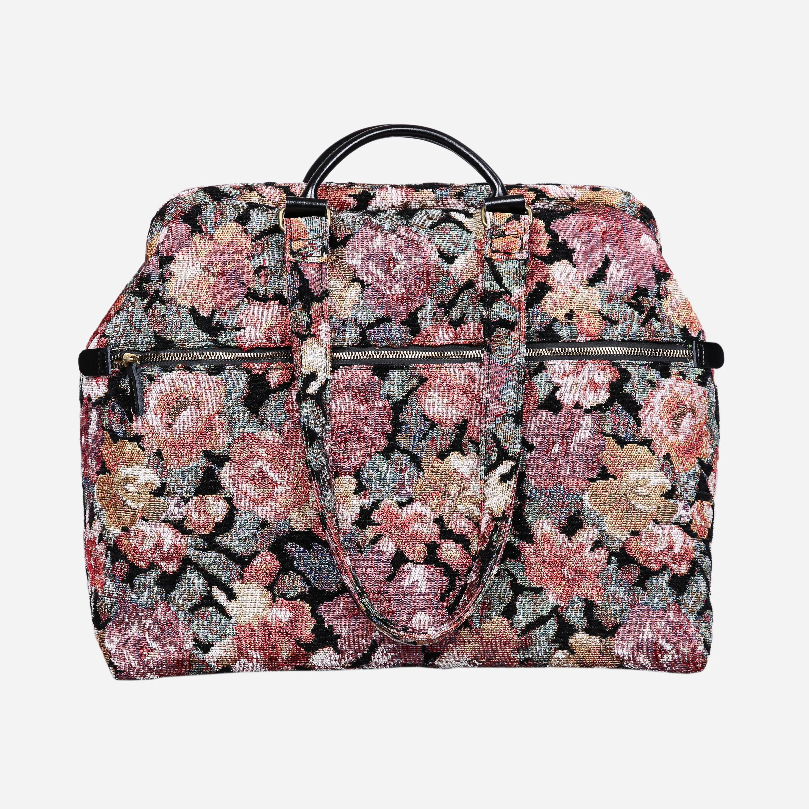 Floral Rose Knitting Project Bag  of America-back