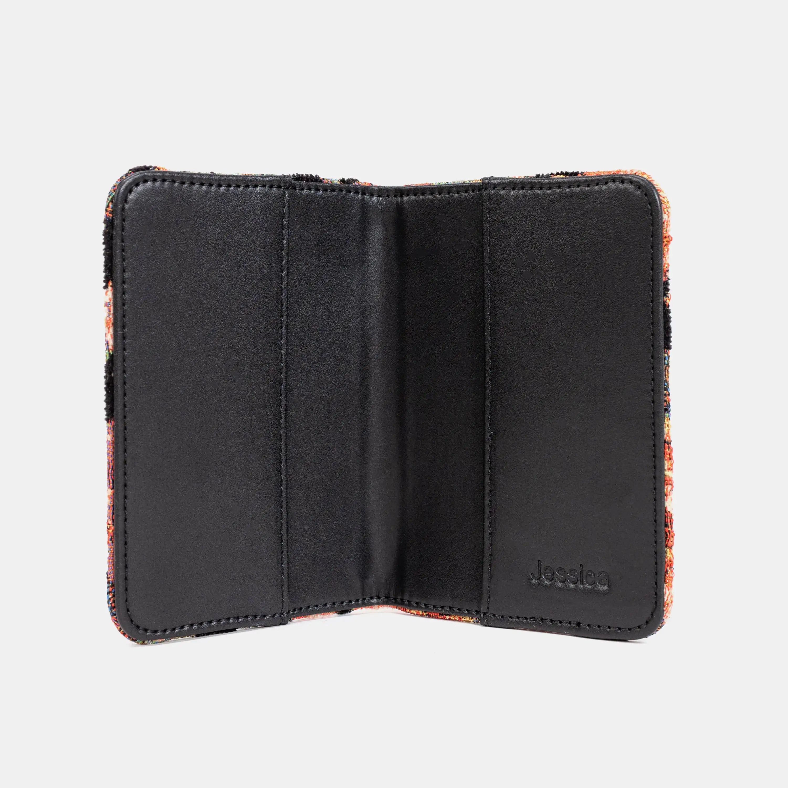 Floral Rose Passport Cover of America inside