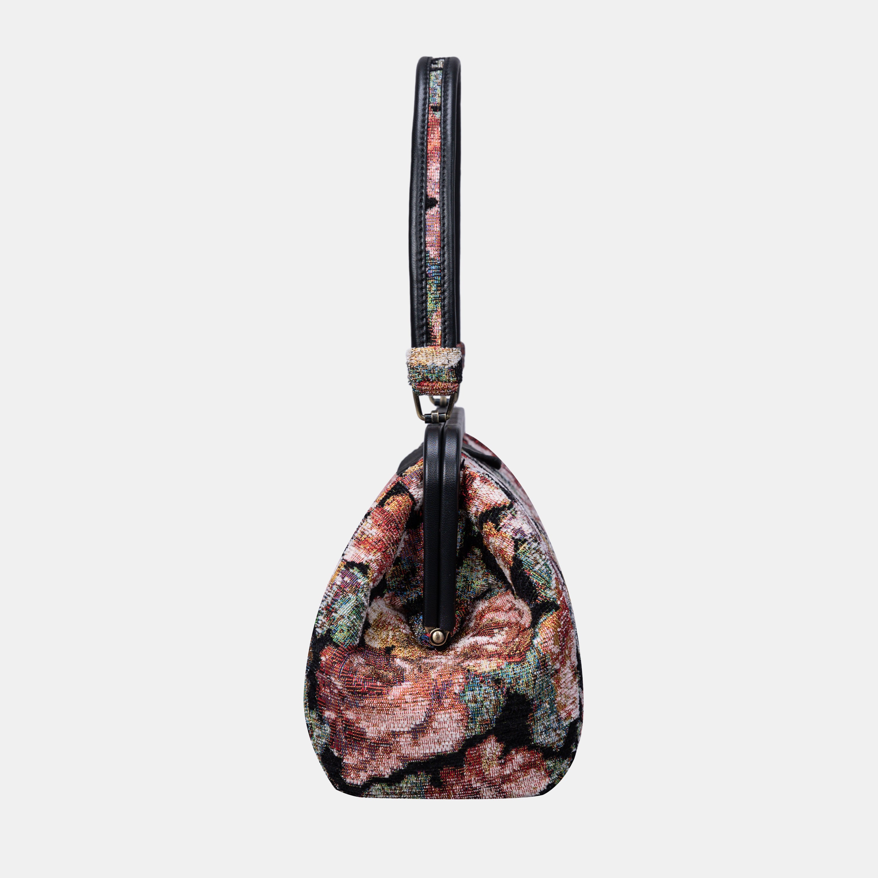 Floral Rose Shoulder Bag  of America side