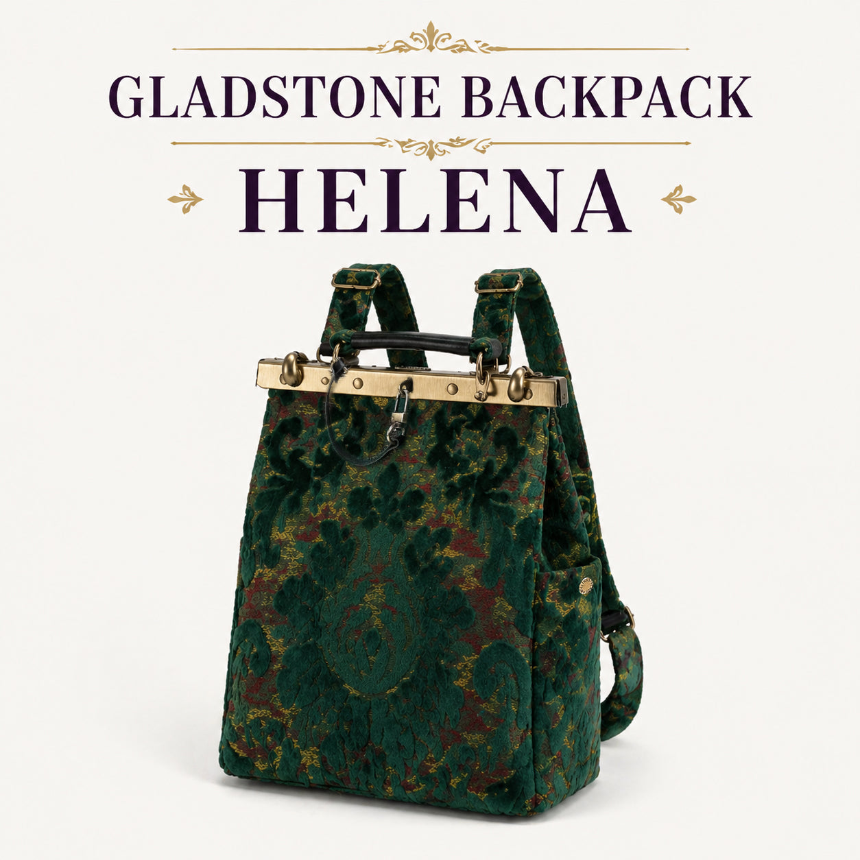 Gladstone backpack Helena MCW carpetbag made in USA American Carpetbagger