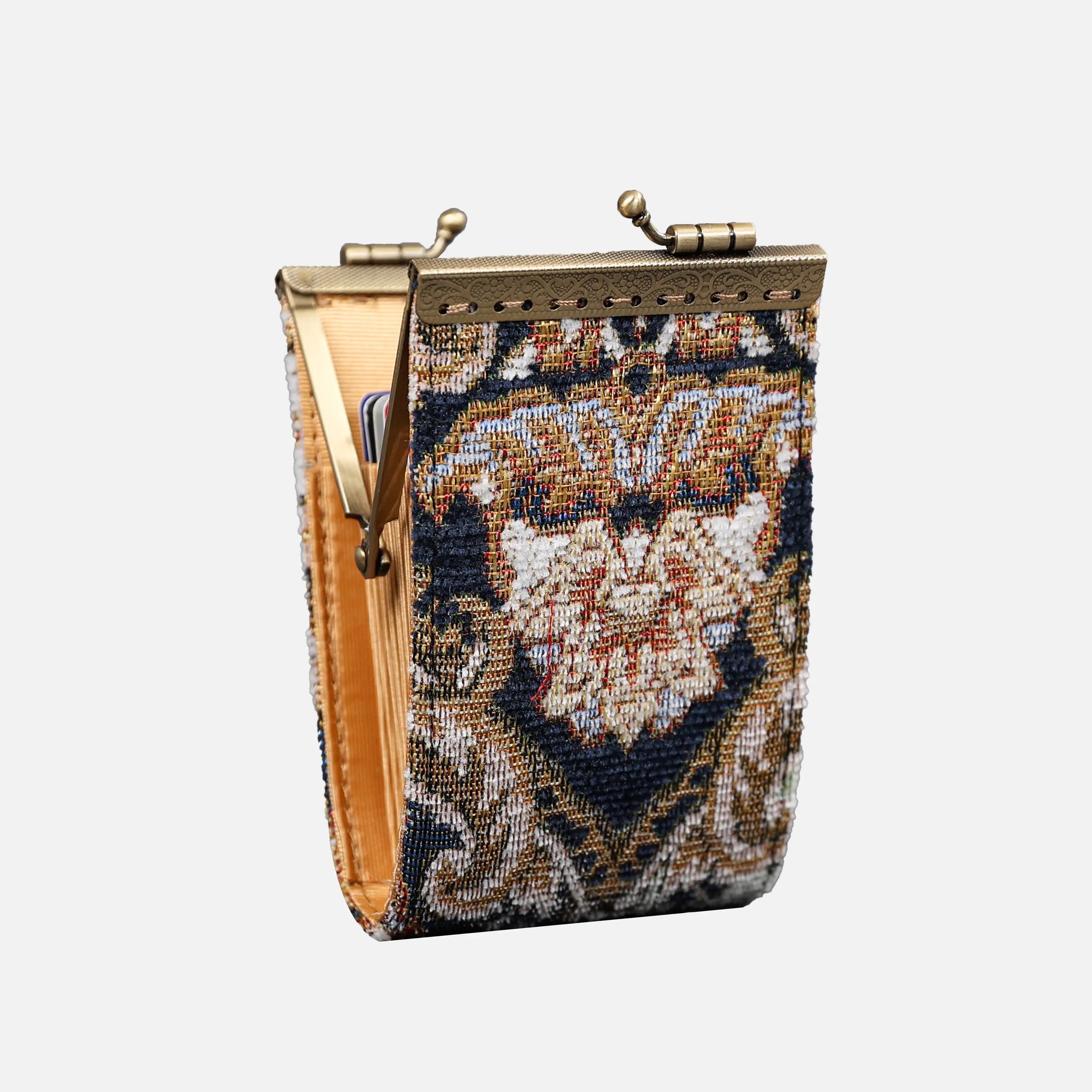 Golden Age Navy Card Wallet  of America side
