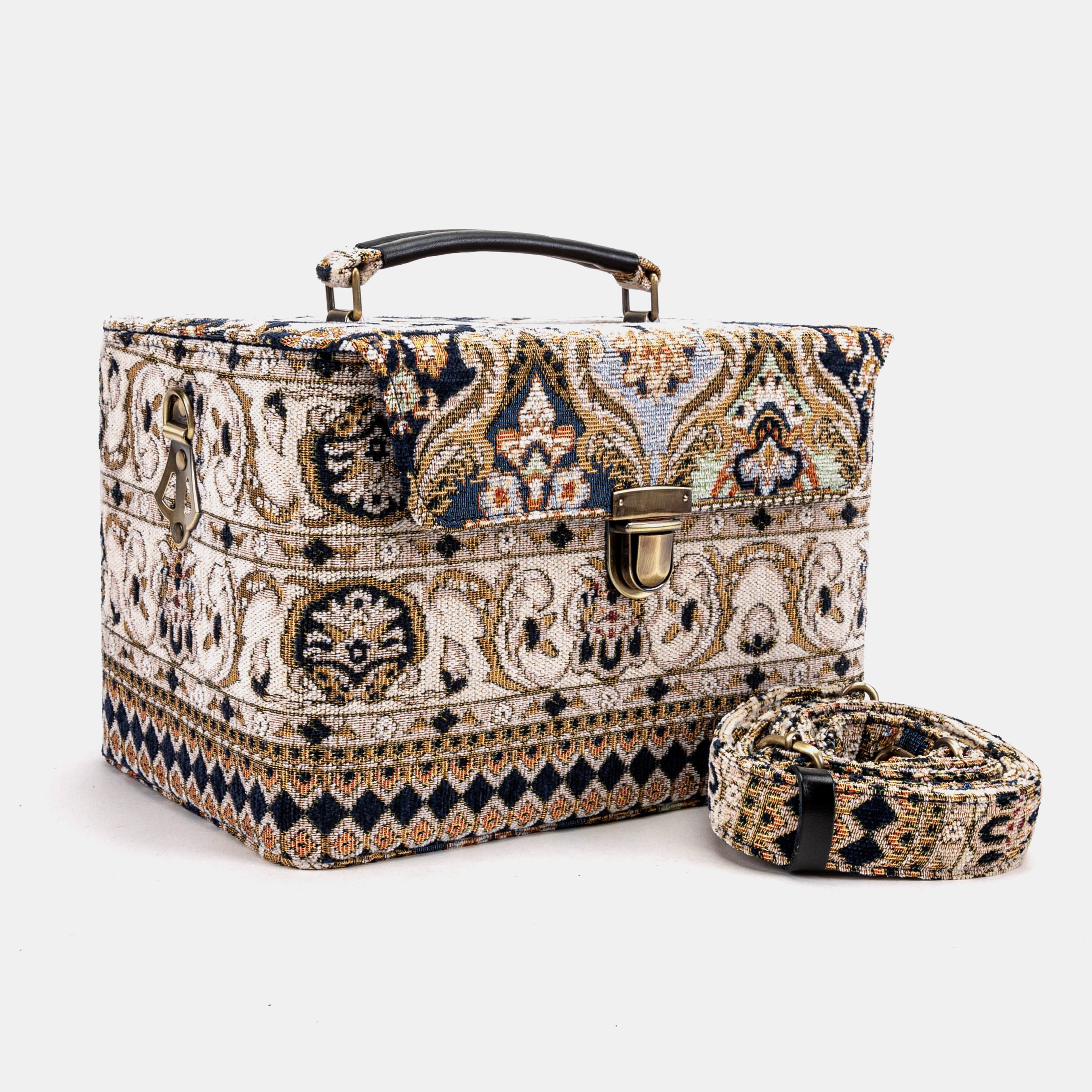 Golden Age Navy Josephine Large Train Case primary