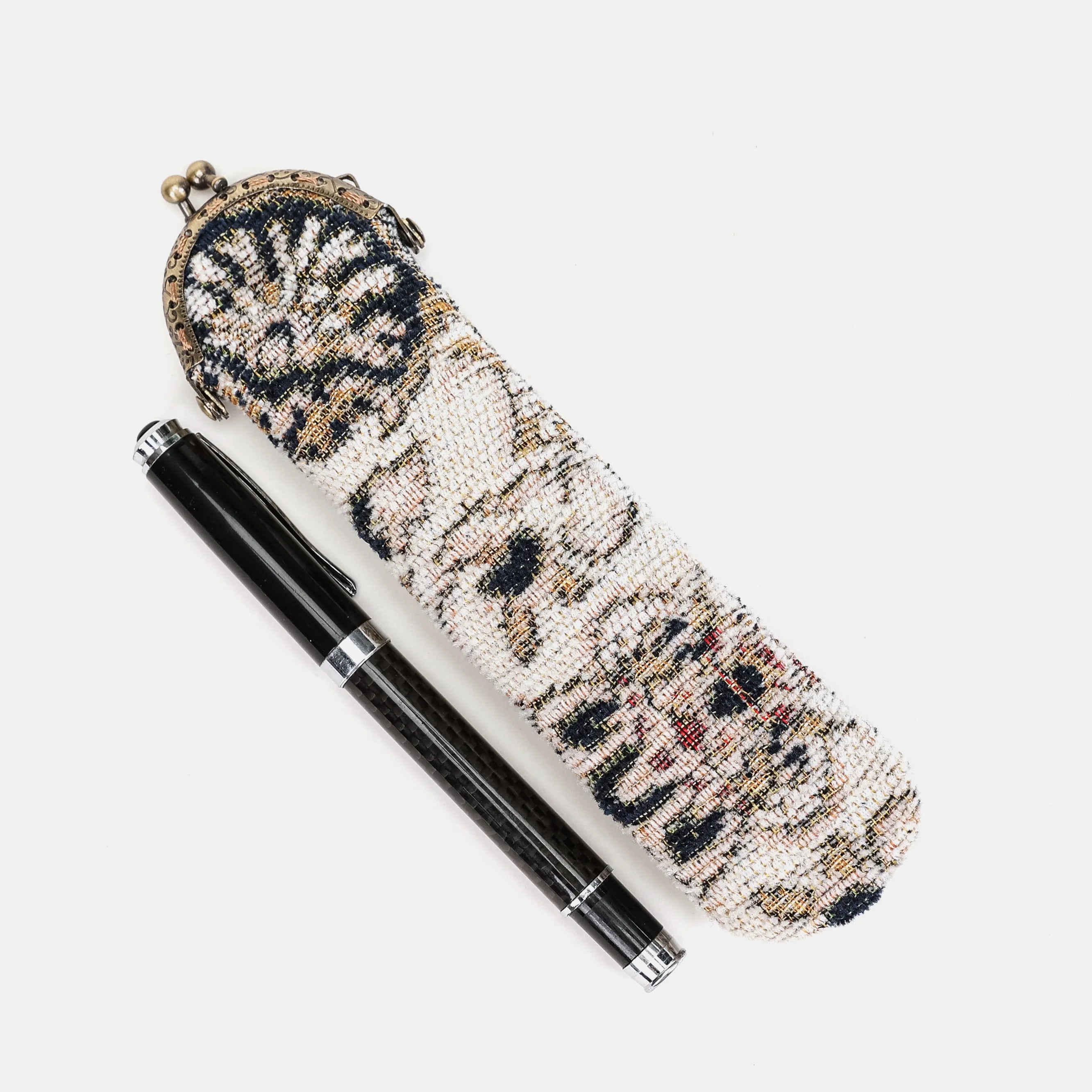 Golden Age Navy Solo Pen Case Carpetbag of America main