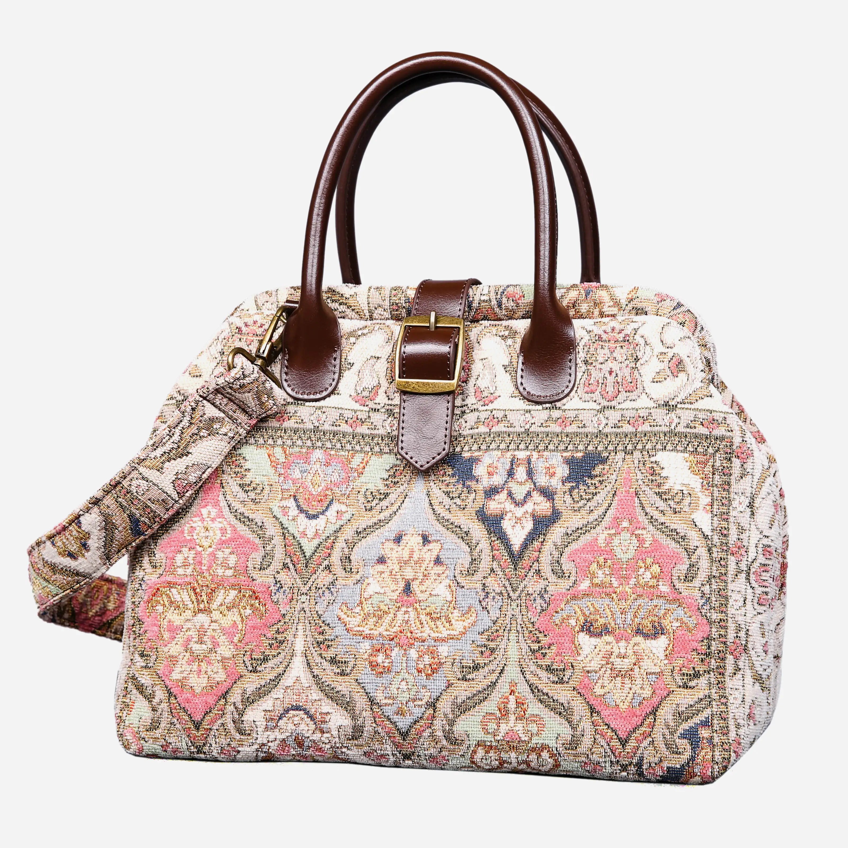 Golden Age Pink Carpet Handbag Purse of America front