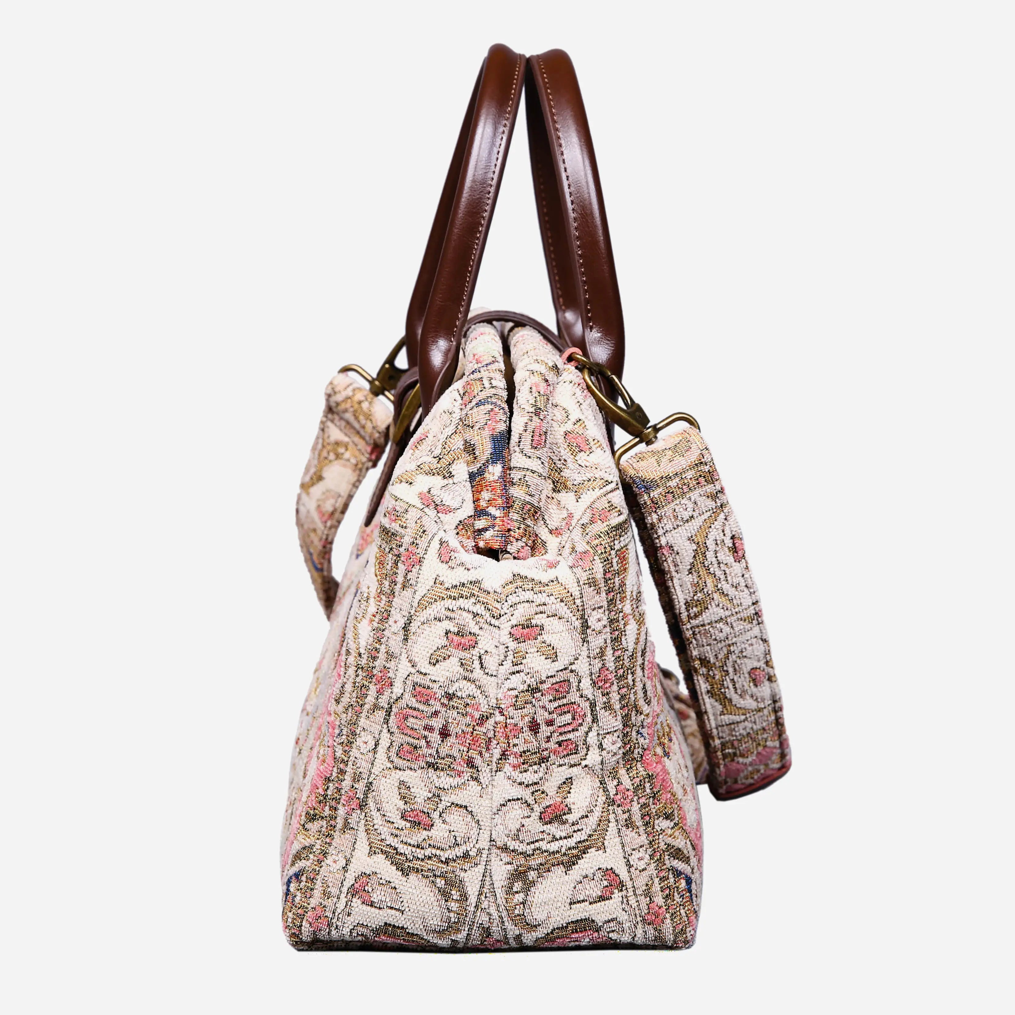 Golden Age Pink Carpet Handbag Purse of America side