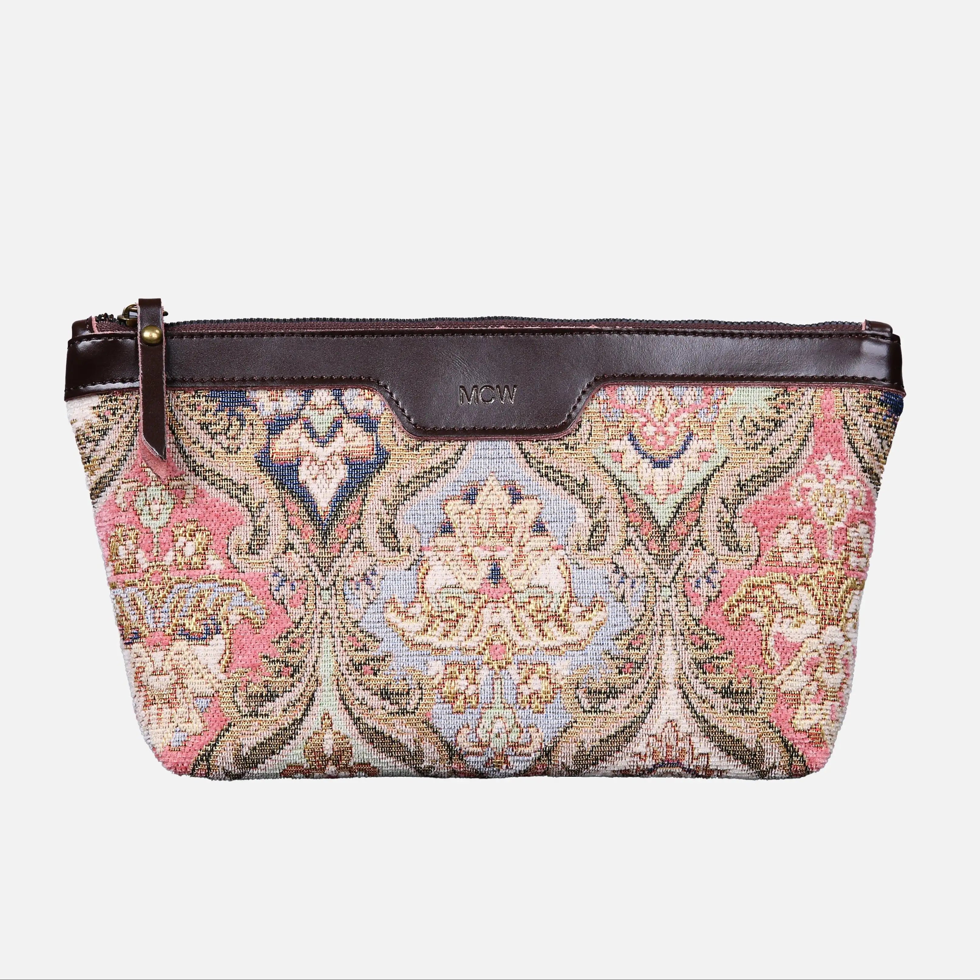 Golden Age Pink Carpet Makeup Bag carpet bag MCW Handmade main