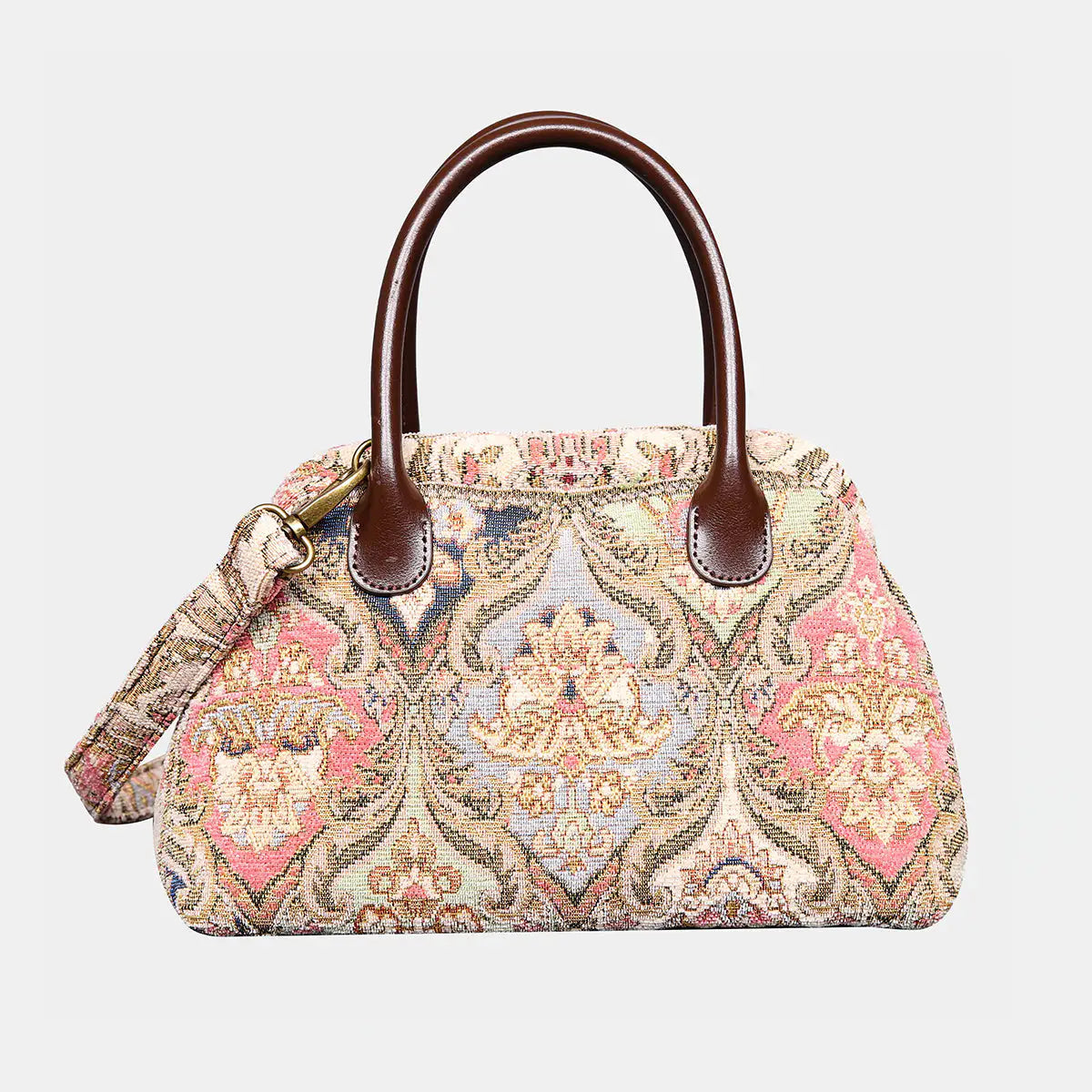 Golden Age Pink Carpet Satchel Carpetbag of America main