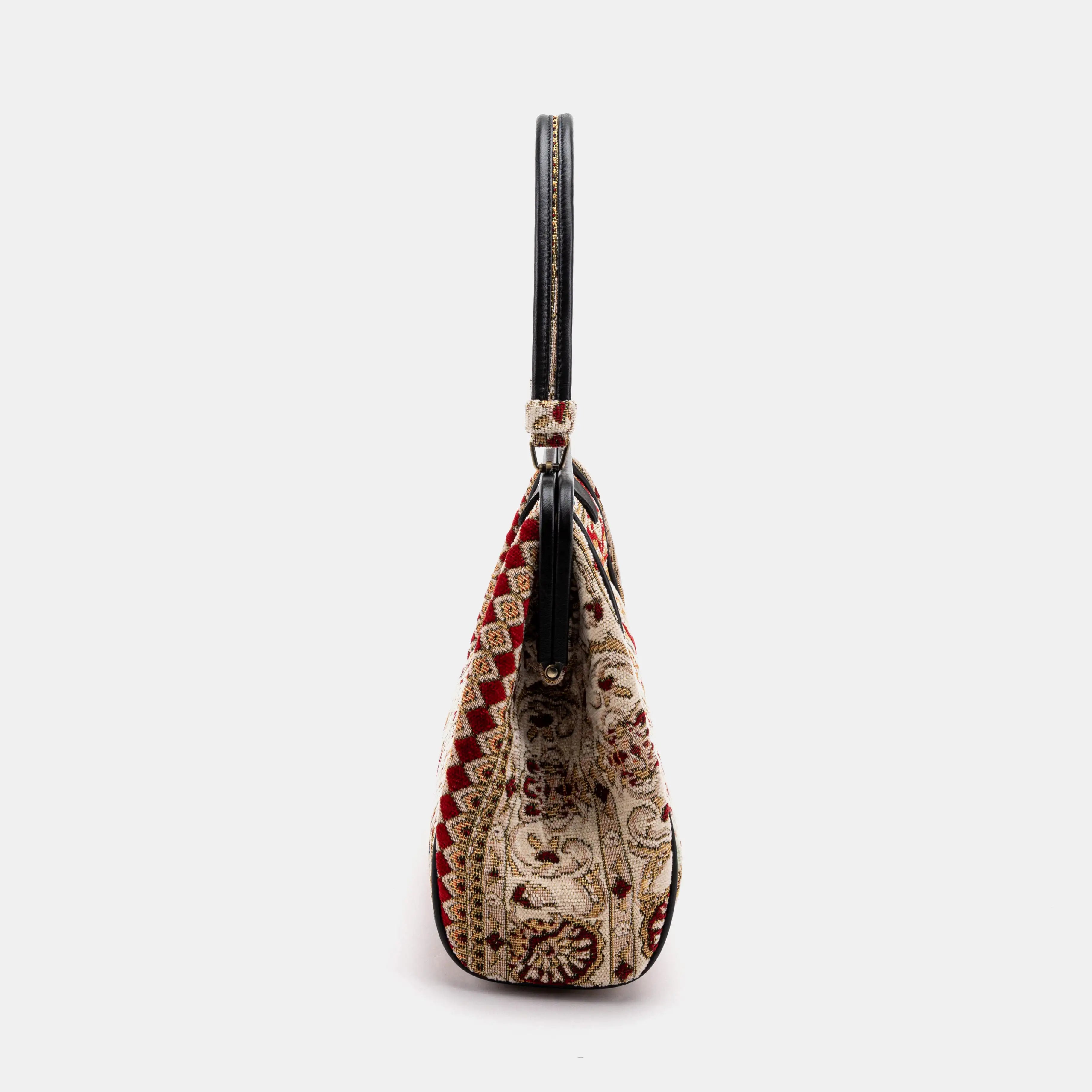 Golden Age Red Alma Shoulder Bag side