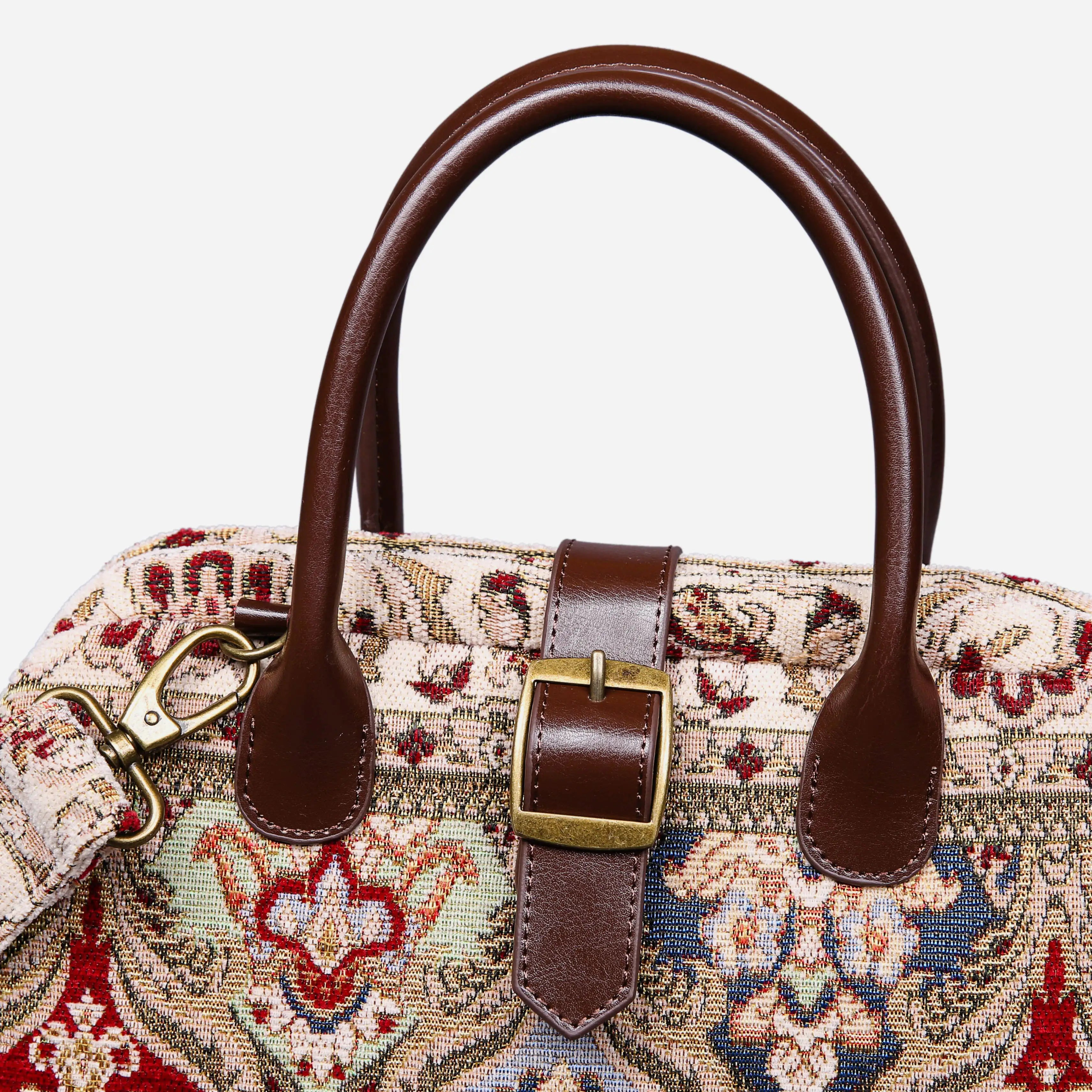 Golden Age Red Carpet Handbag Purse carpet bag MCW Handmade-buckle