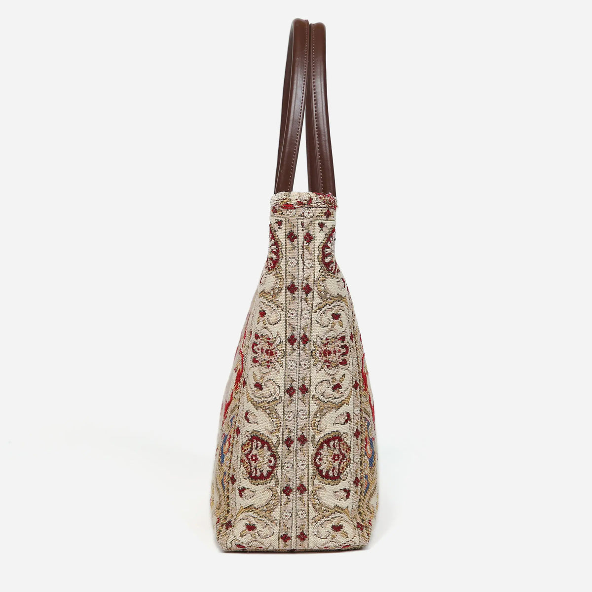 Golden Age Red Carpet Tote Shopper Carpetbag of America side