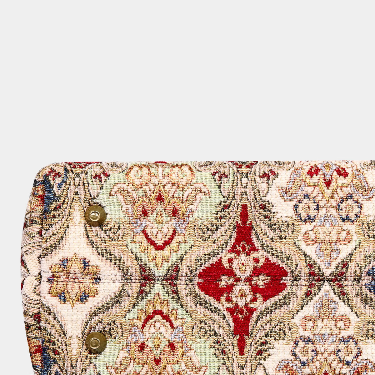 Golden Age Red Carpet Satchel carpet bag MCW Handmade-bottom