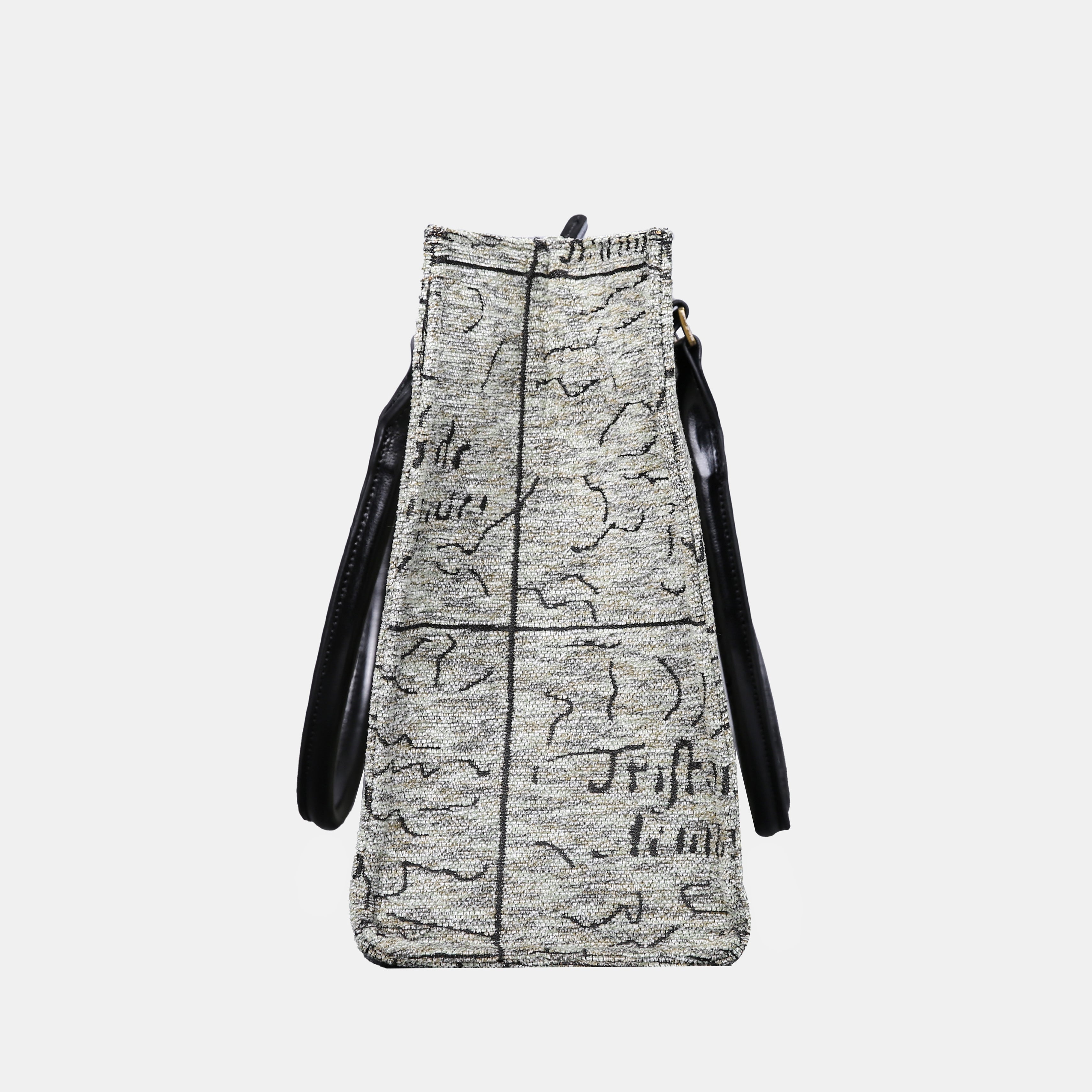 Here Be Dragons Laptop Work Tote  of America side