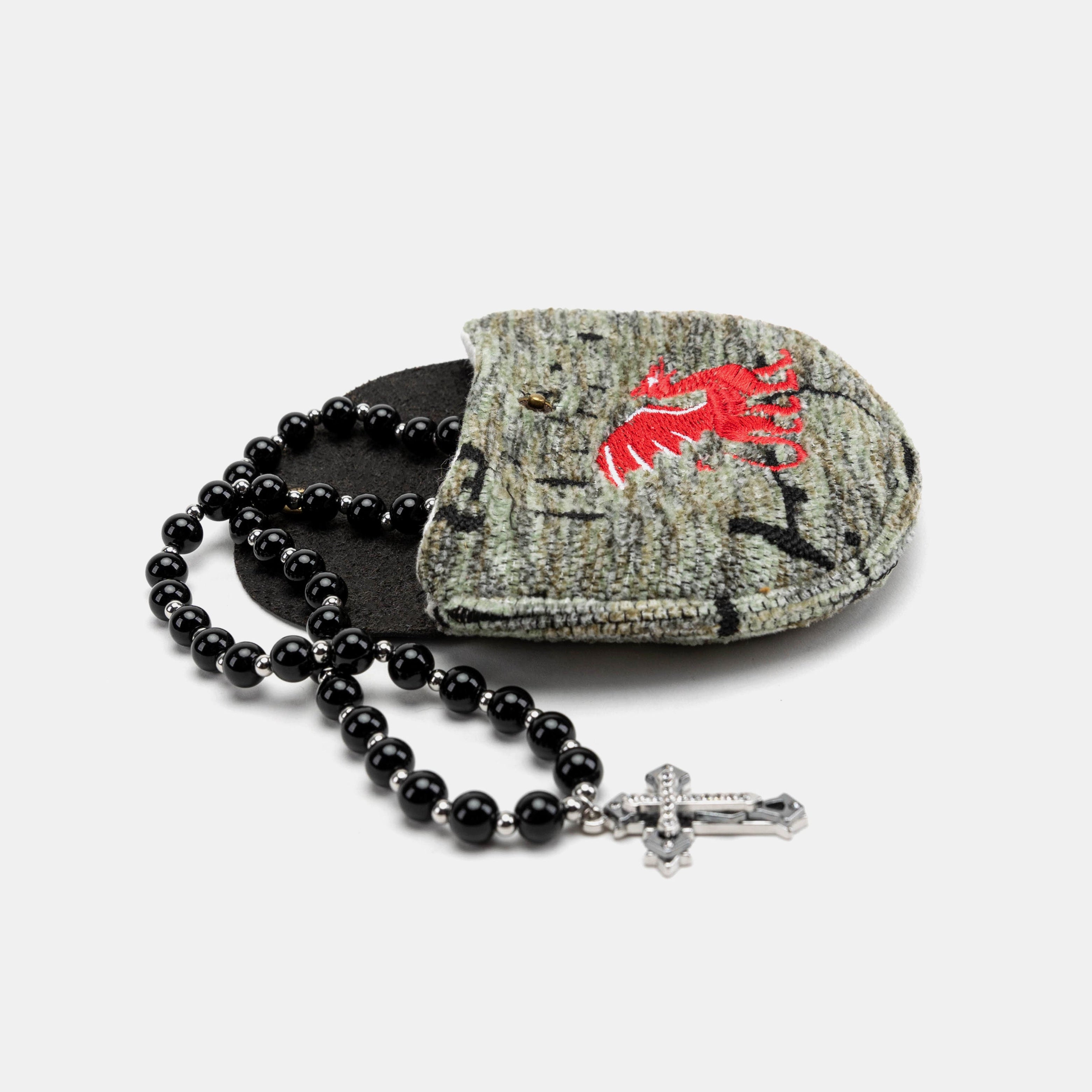 Here Be Dragons Rosary Bag Carpetbag of America main