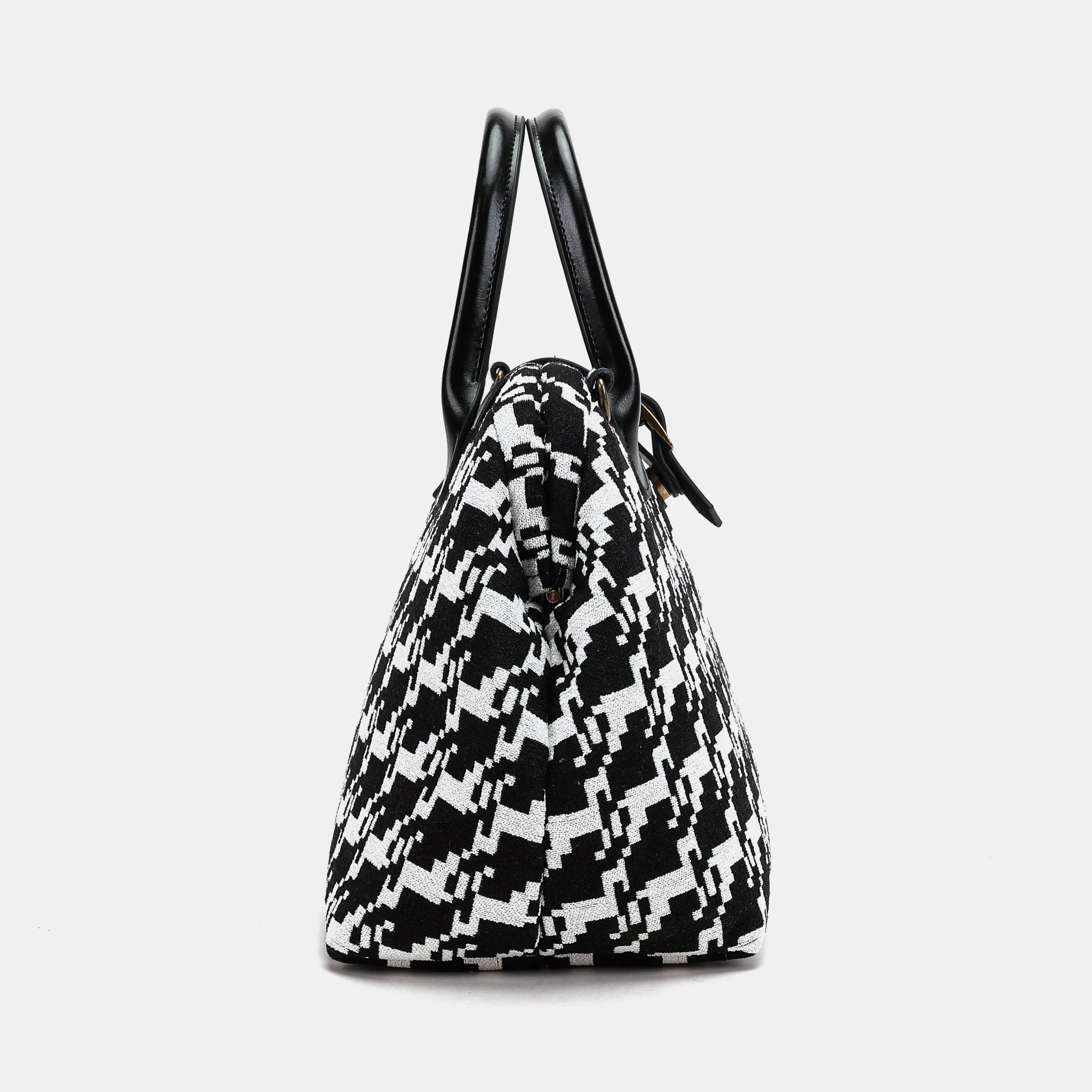 Houndstooth | Carpet Handbag Purse For America-side