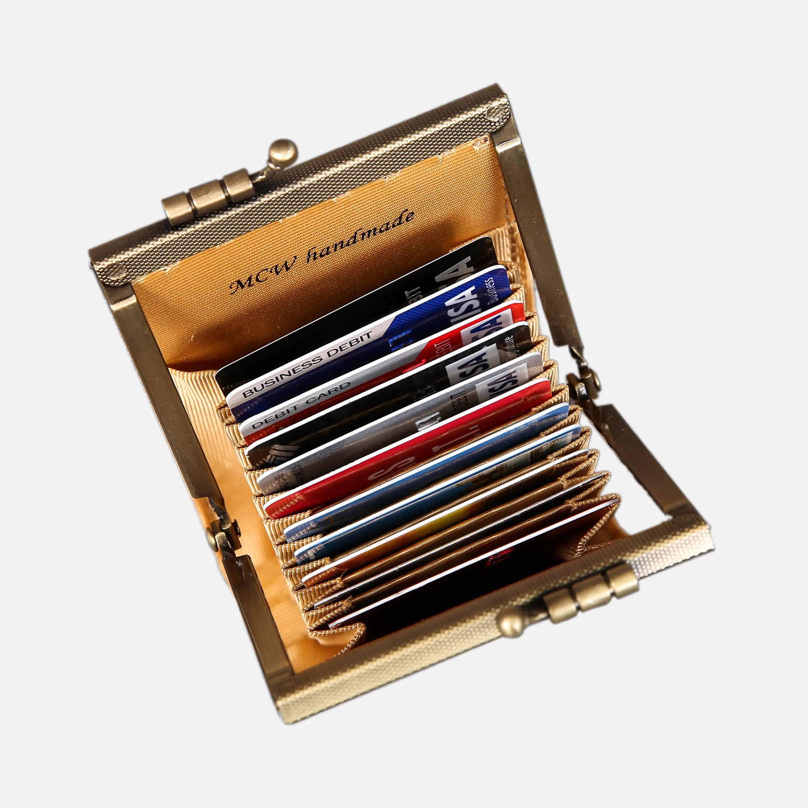 Neo Grec Card Wallet  of America 11 slots in use