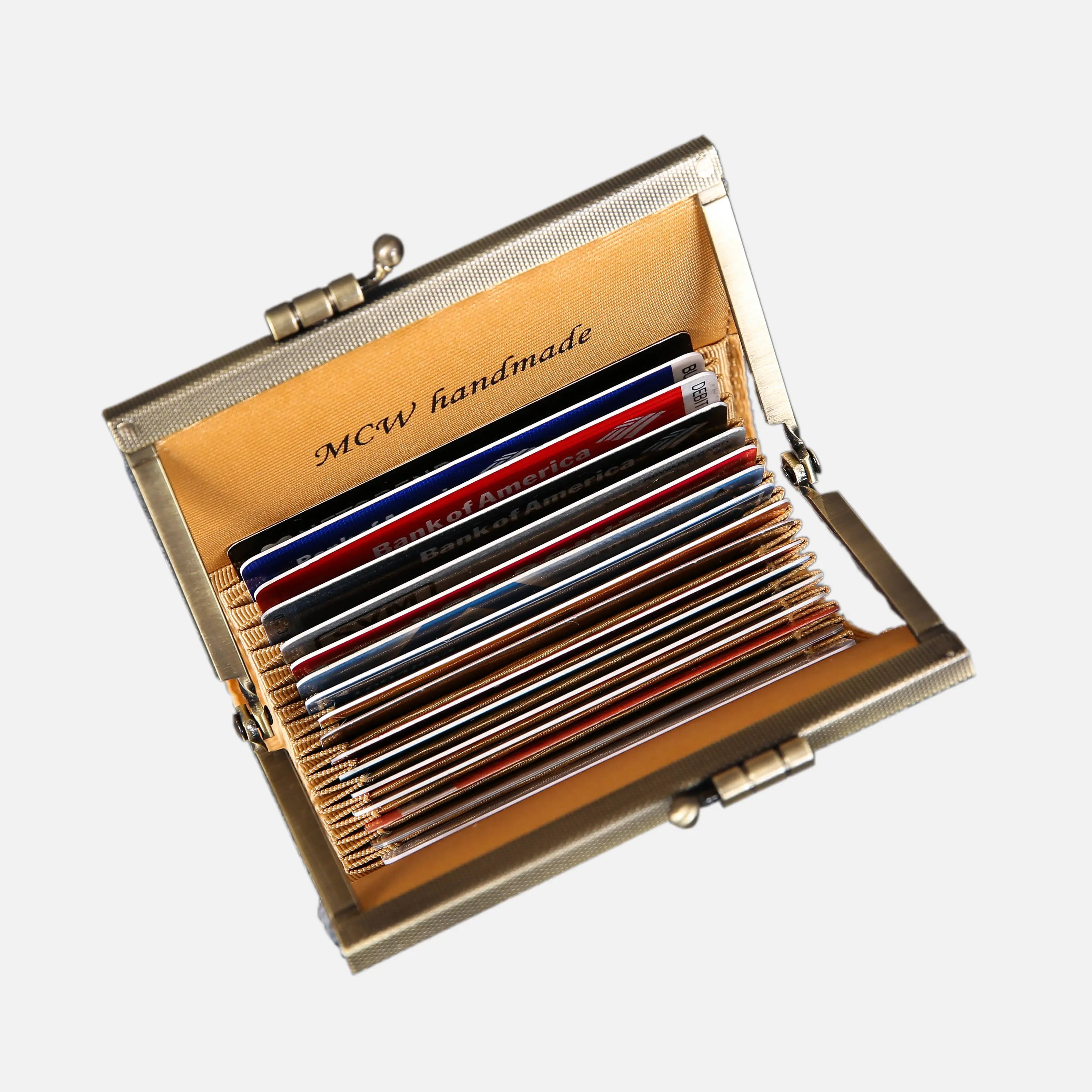 Neo Grec Card Wallet  of America 17 slots in use