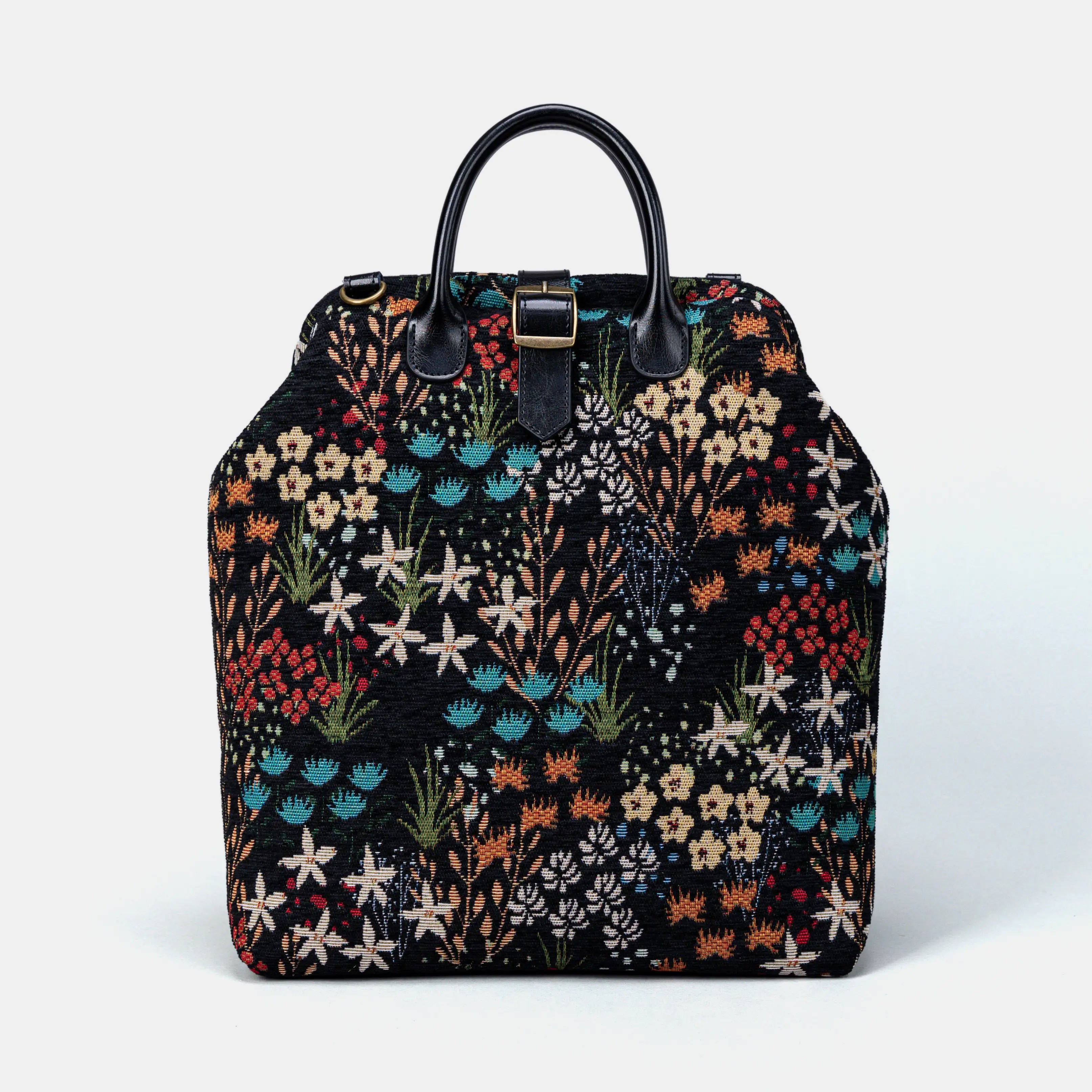 Night Garden Carpet Laptop Backpack Carpetbag of America front