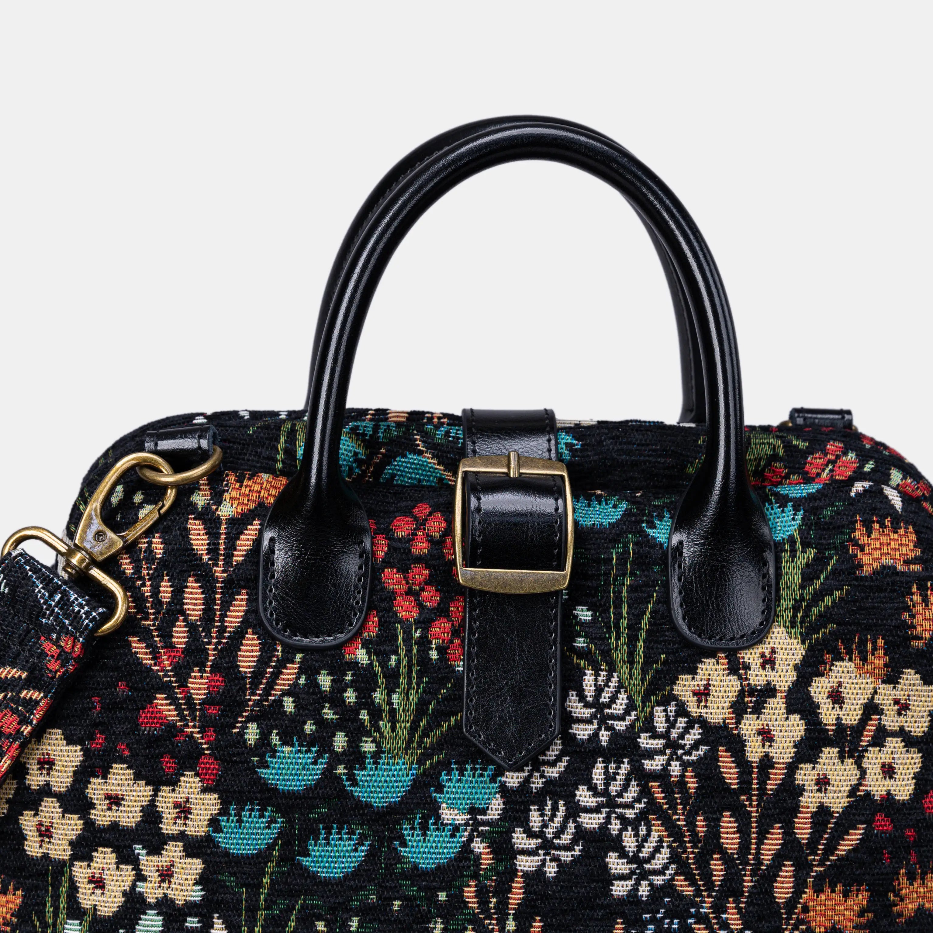 Night Garden Carpet Laptop Backpack Carpetbag of America handle