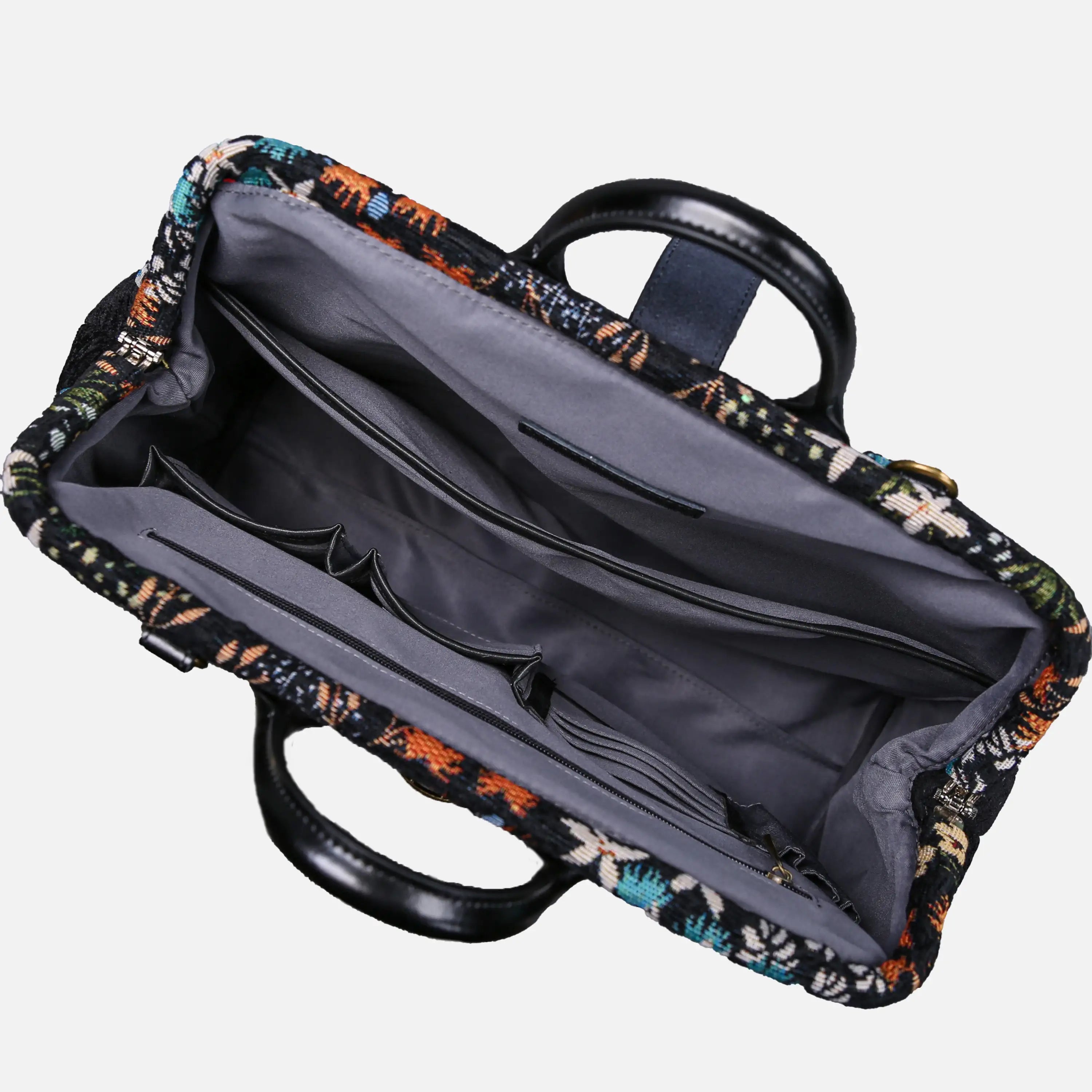 Night Garden carpet bag  of America inside