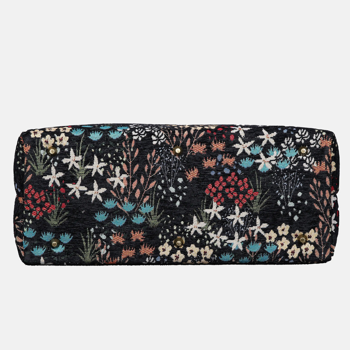 Night Garden Mary Poppins Weekender Carpetbag of America bottom