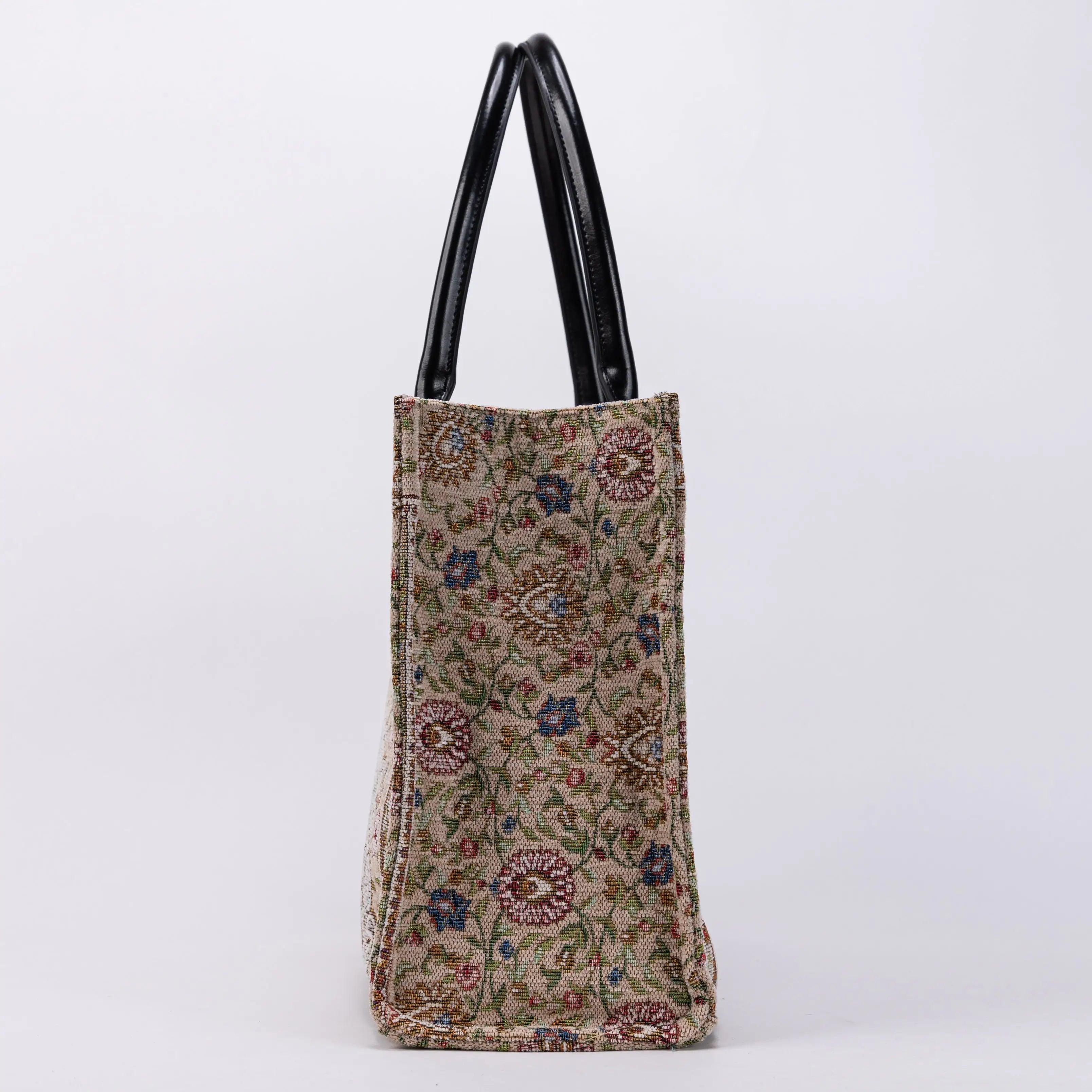 Oriental Beige Laptop Work Tote of America SIDE