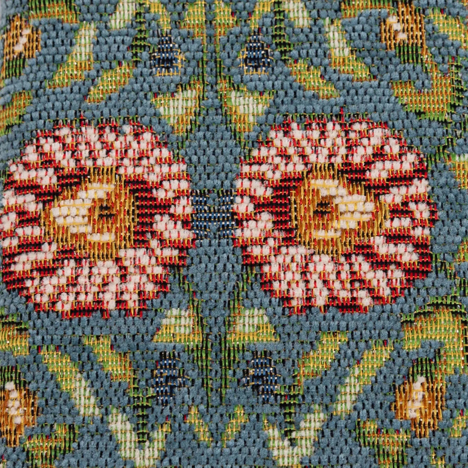 Oriental Blue Checkbook Cover of America detail