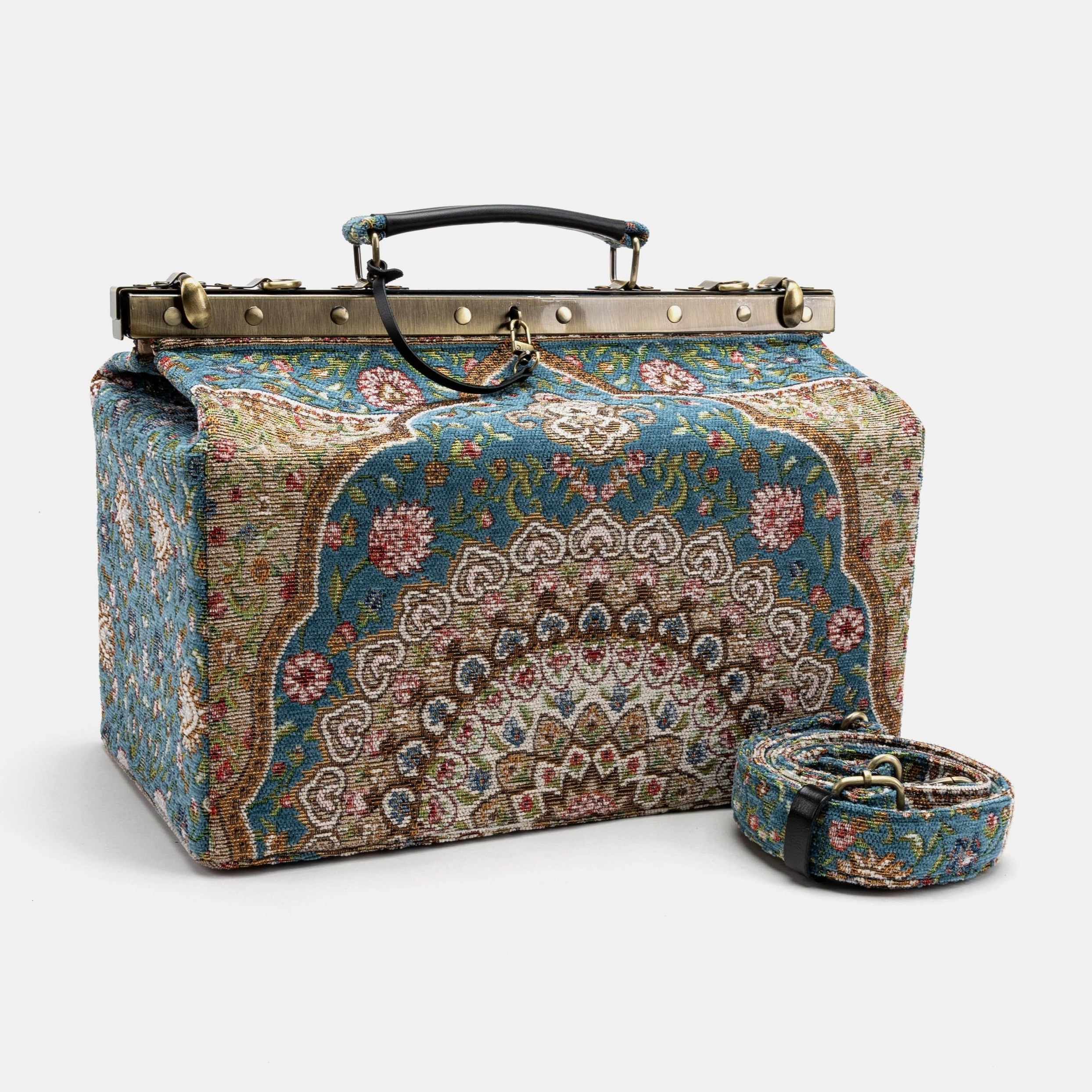 Oriental Blue Genevieve Carpet Gladstone Bag of America main