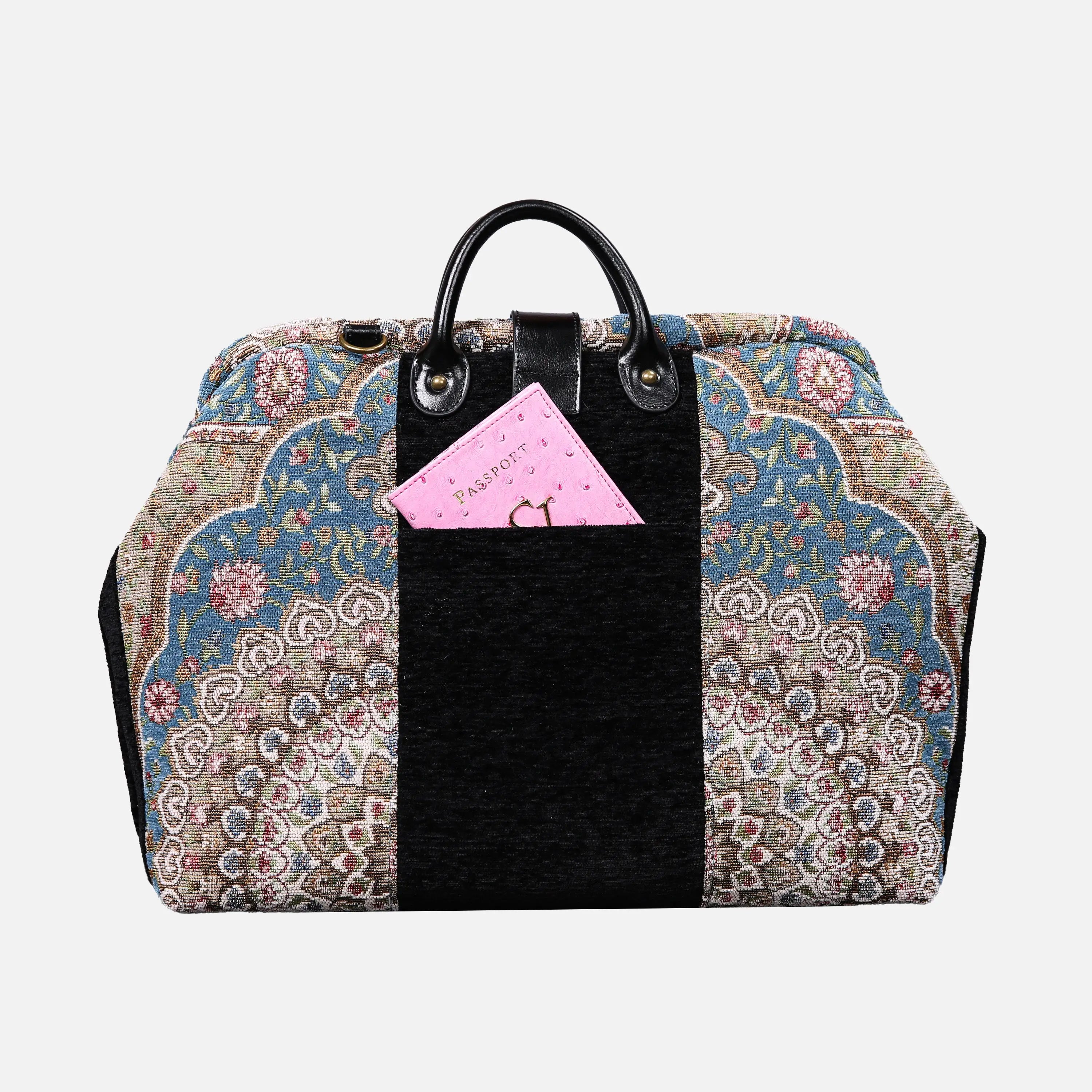 Oriental Blue Laptop Work Bag  of America back
