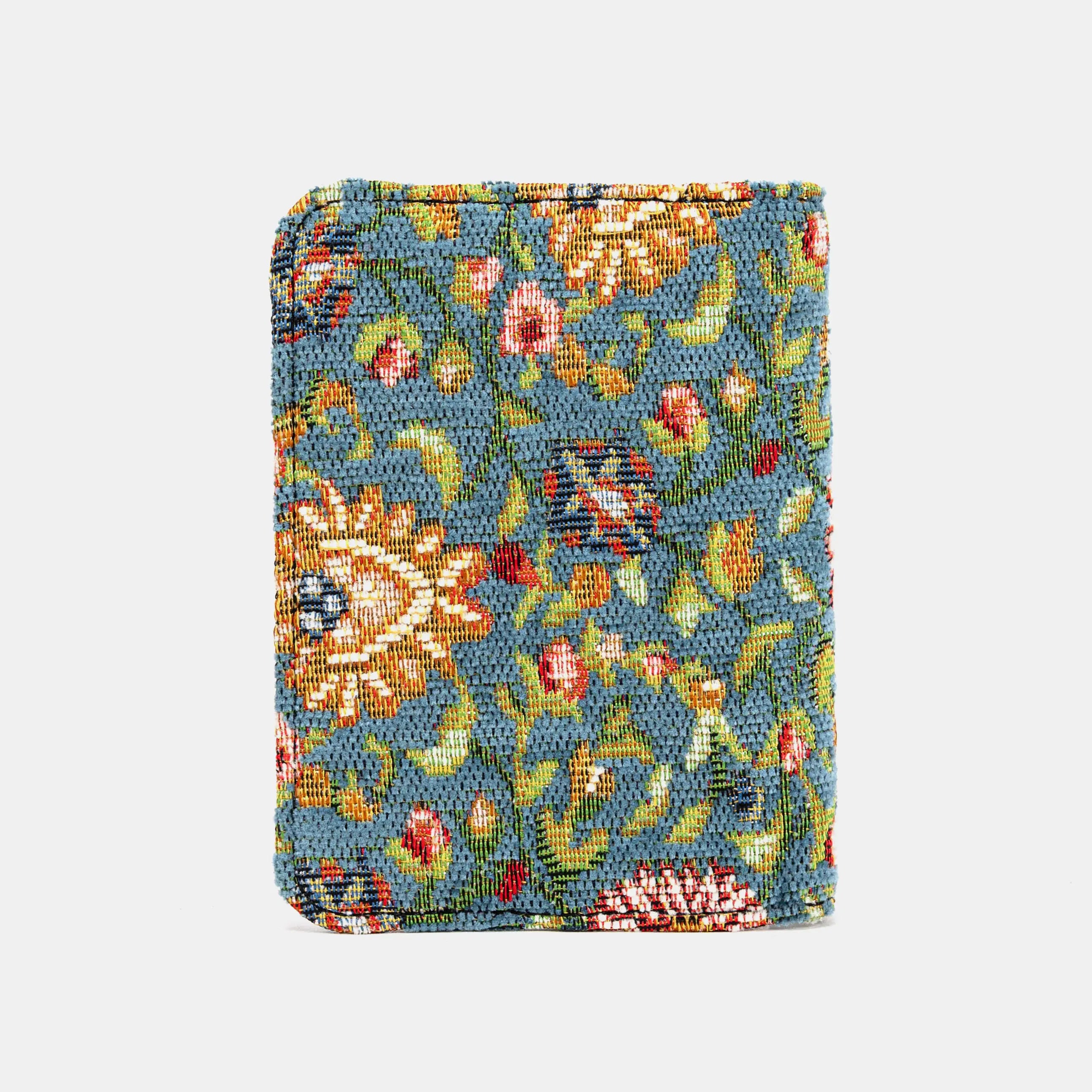 Oriental Blue Passport Cover of America back