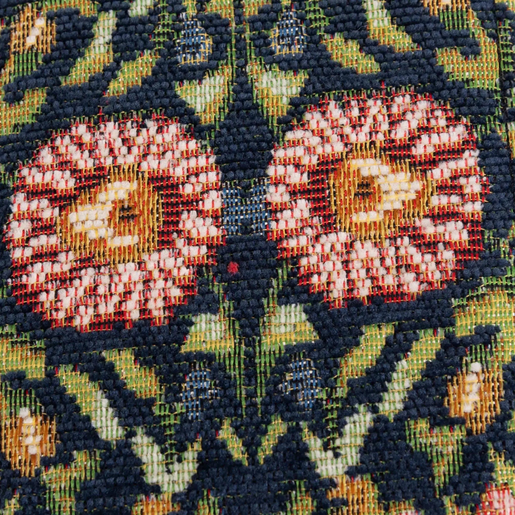 Oriental Navy Checkbook Cover of America detail