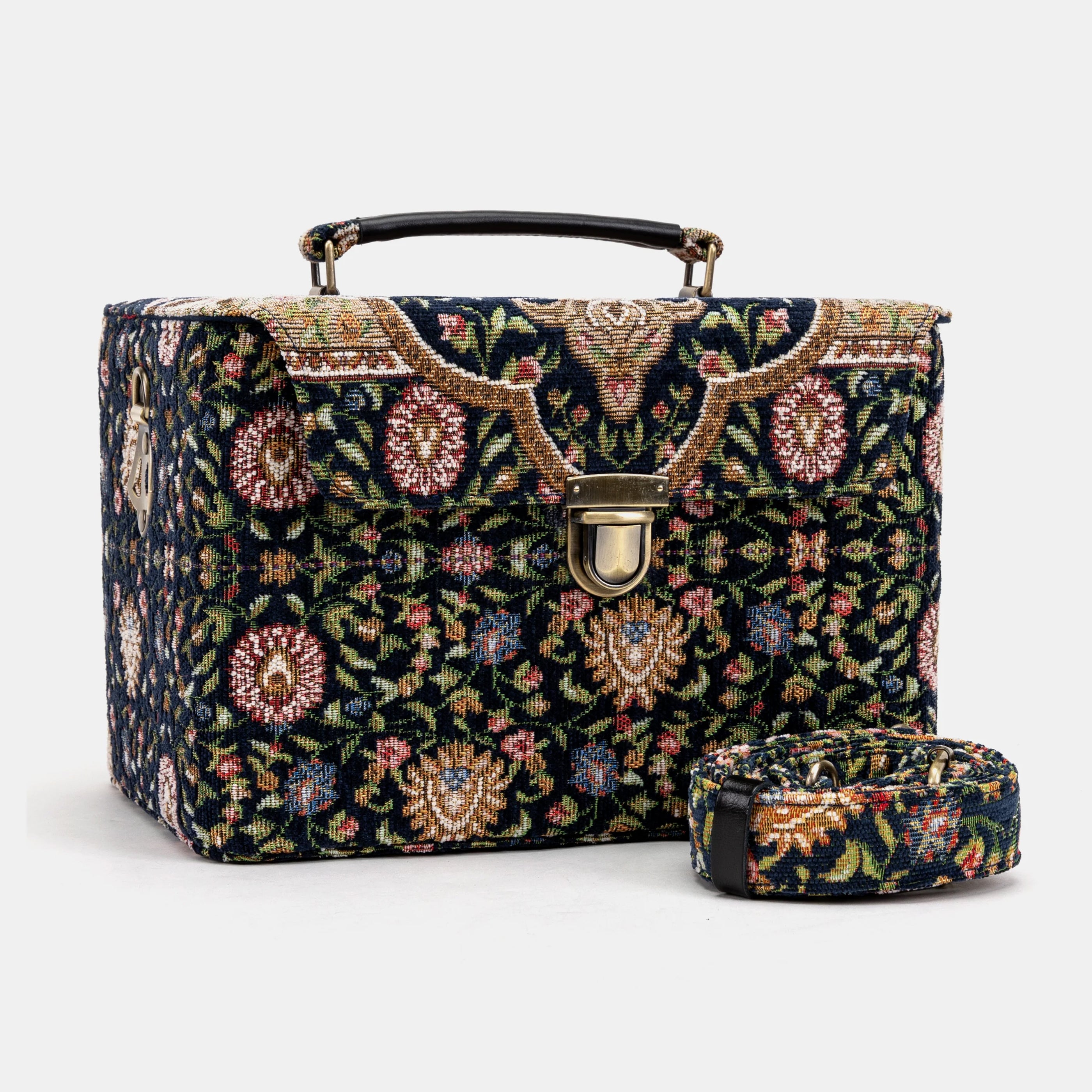 Oriental Navy Josephine Large Train Case primary