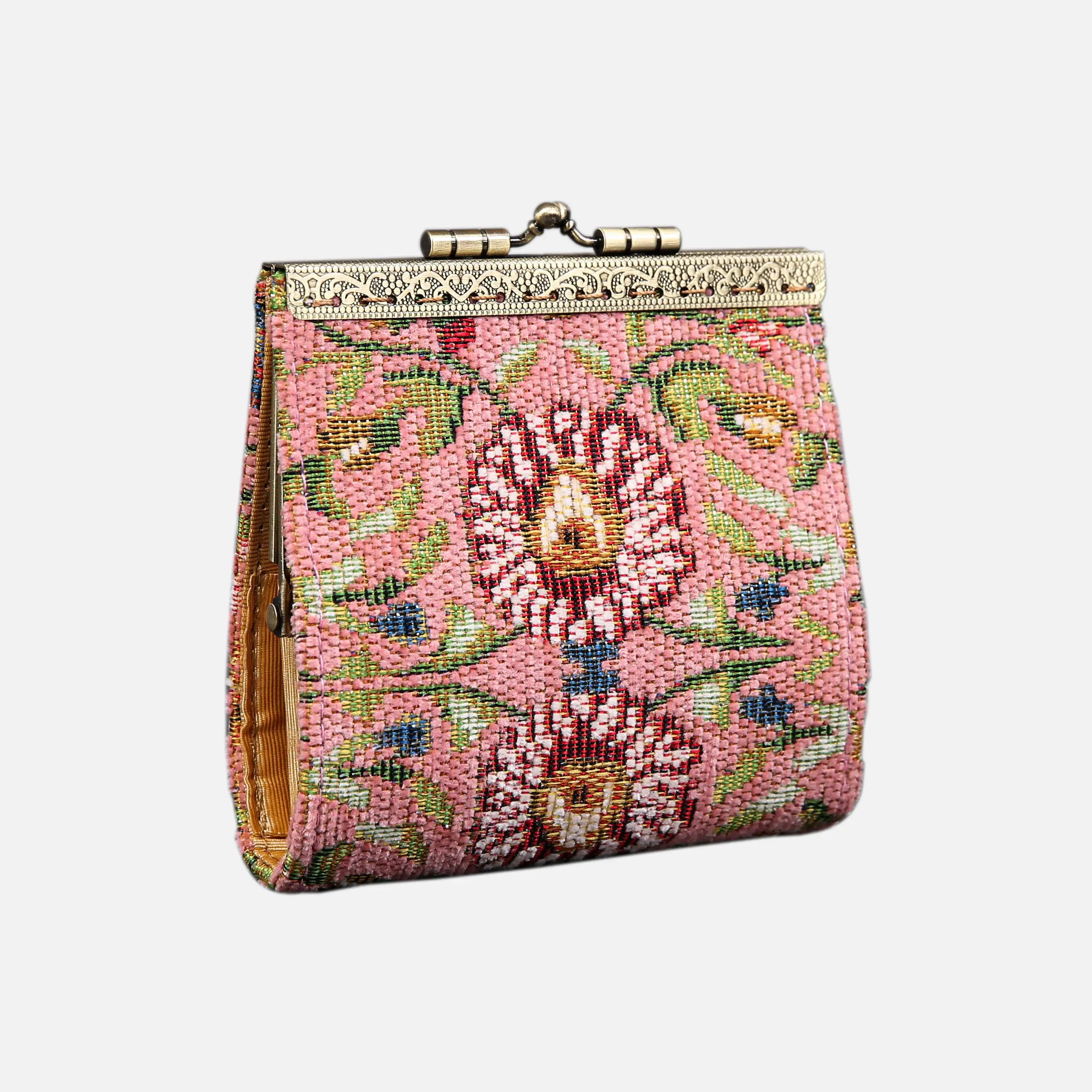 Oriental Pink Card Wallet  of America 17 slots main