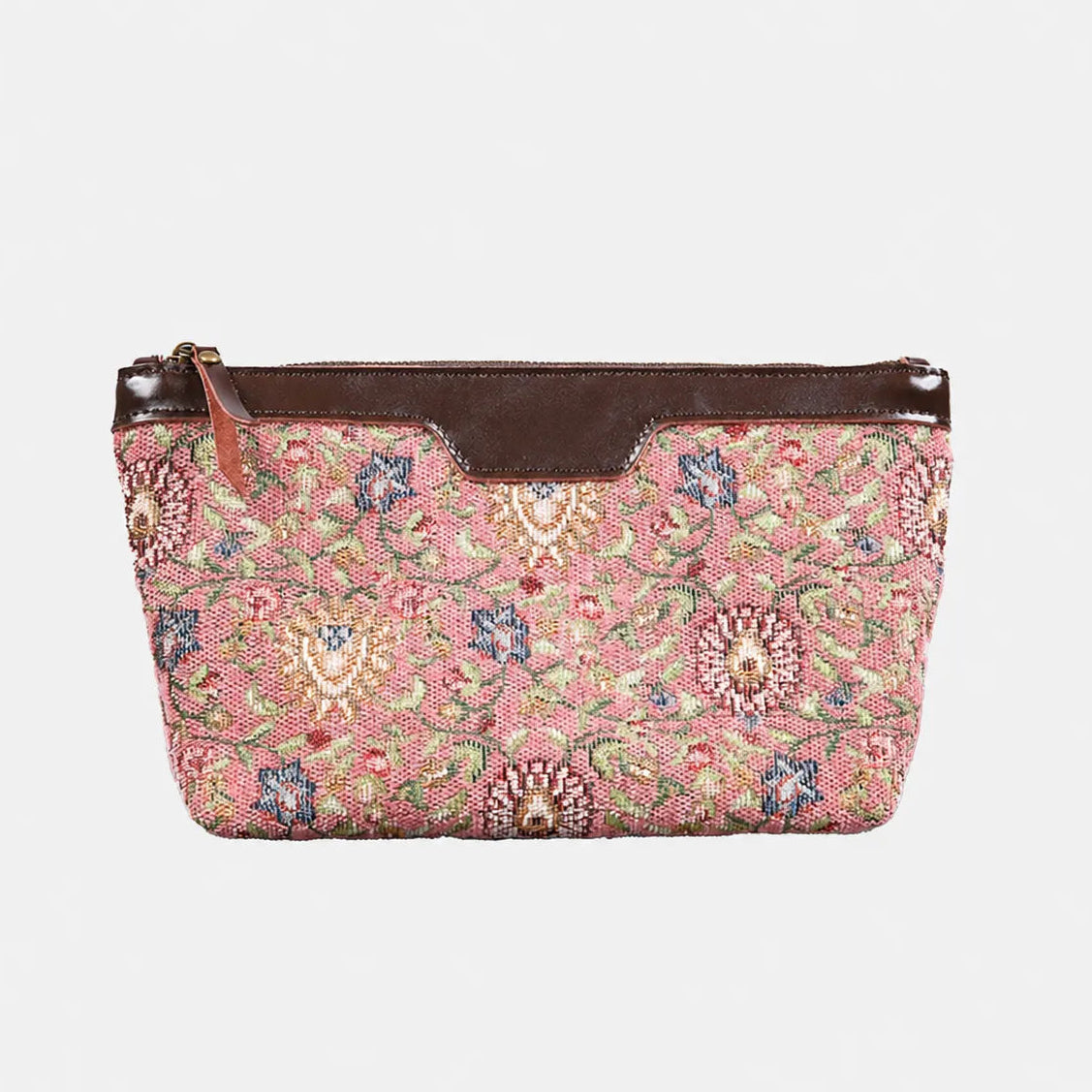 Oriental Pink Carpet Makeup Bag carpet bag MCW Handmade of America main