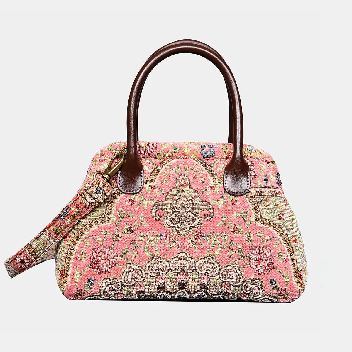Oriental Pink Carpet Satchel Carpetbag of America main